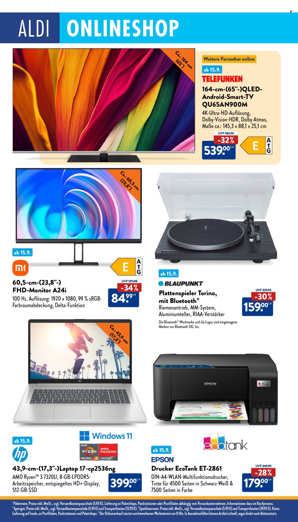 ALDI Nord Prospekte  - 16.09.2024 - 21.09.2024. Seite 32