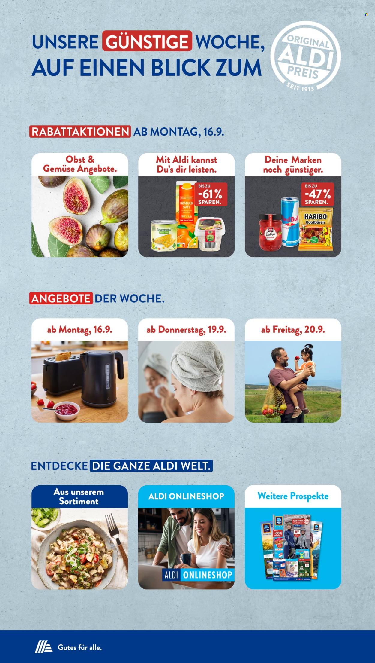 ALDI SÜD Prospekte  - 16.09.2024 - 21.09.2024. Seite 2