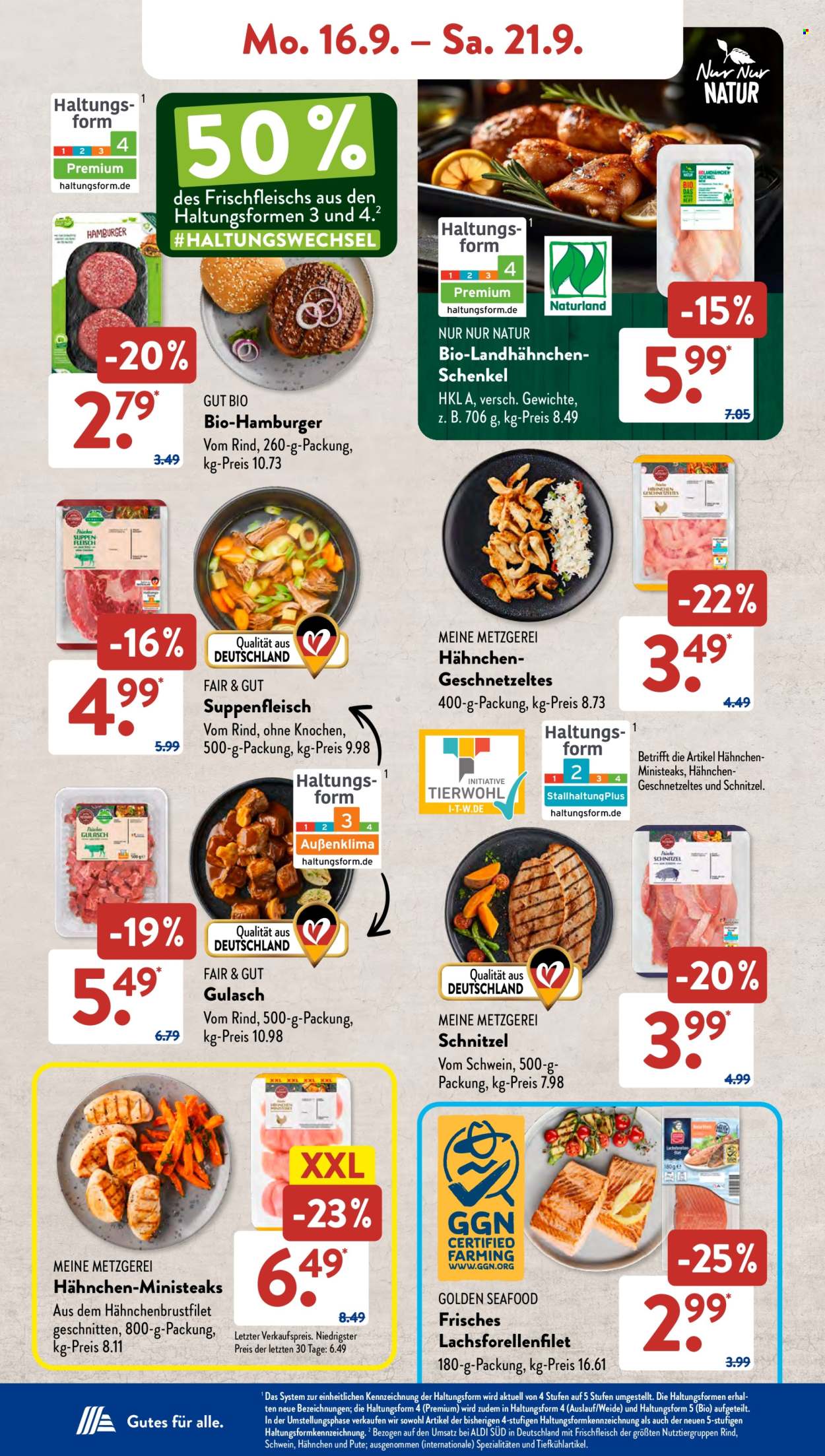 ALDI SÜD Prospekte  - 16.09.2024 - 21.09.2024. Seite 6