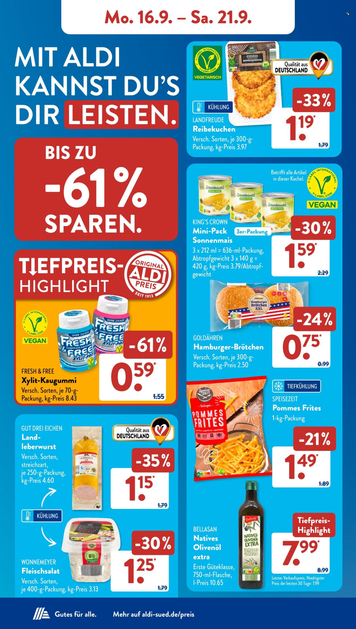 ALDI SÜD Prospekte  - 16.09.2024 - 21.09.2024. Seite 8