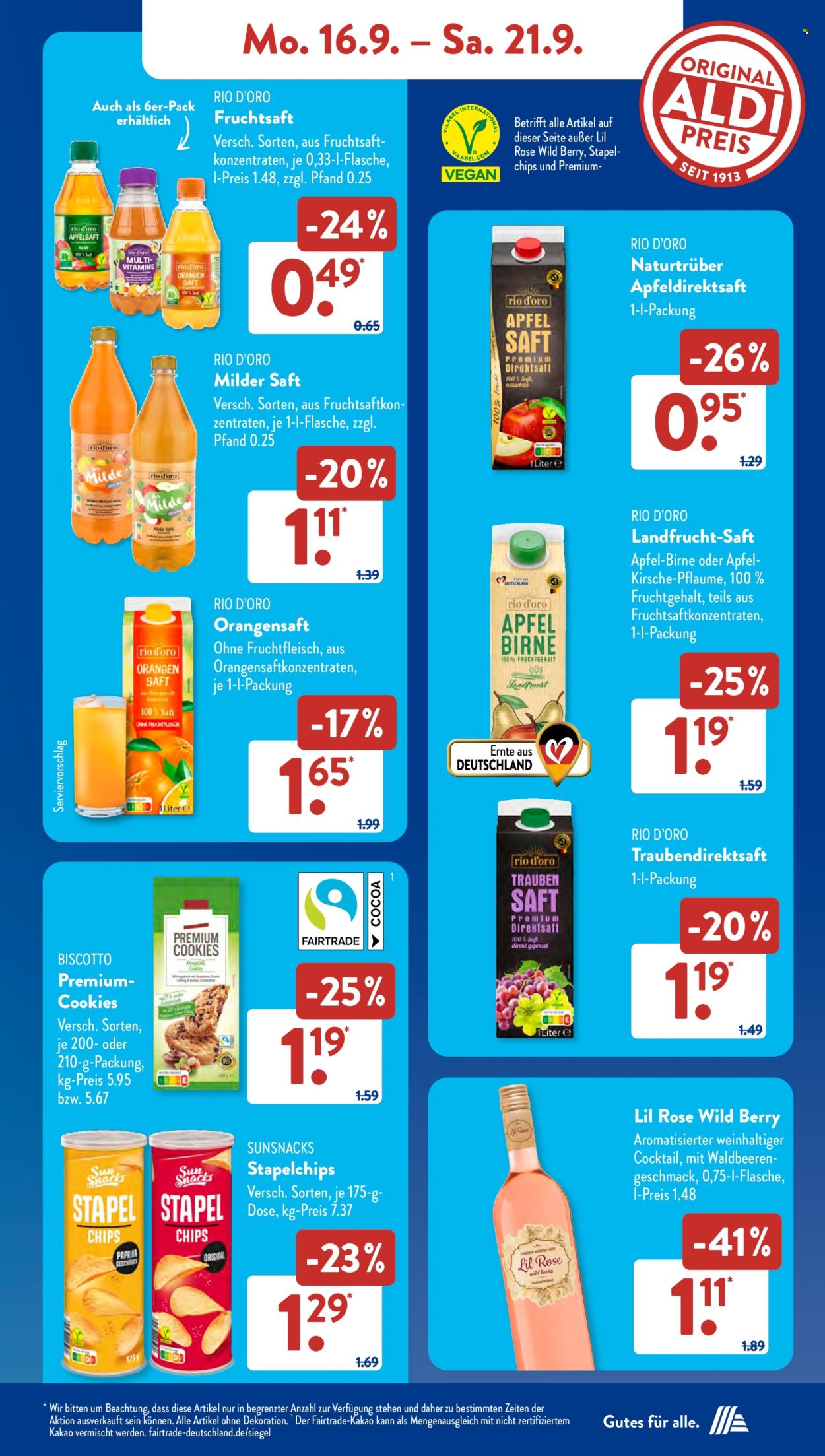 ALDI SÜD Prospekte  - 16.09.2024 - 21.09.2024. Seite 9