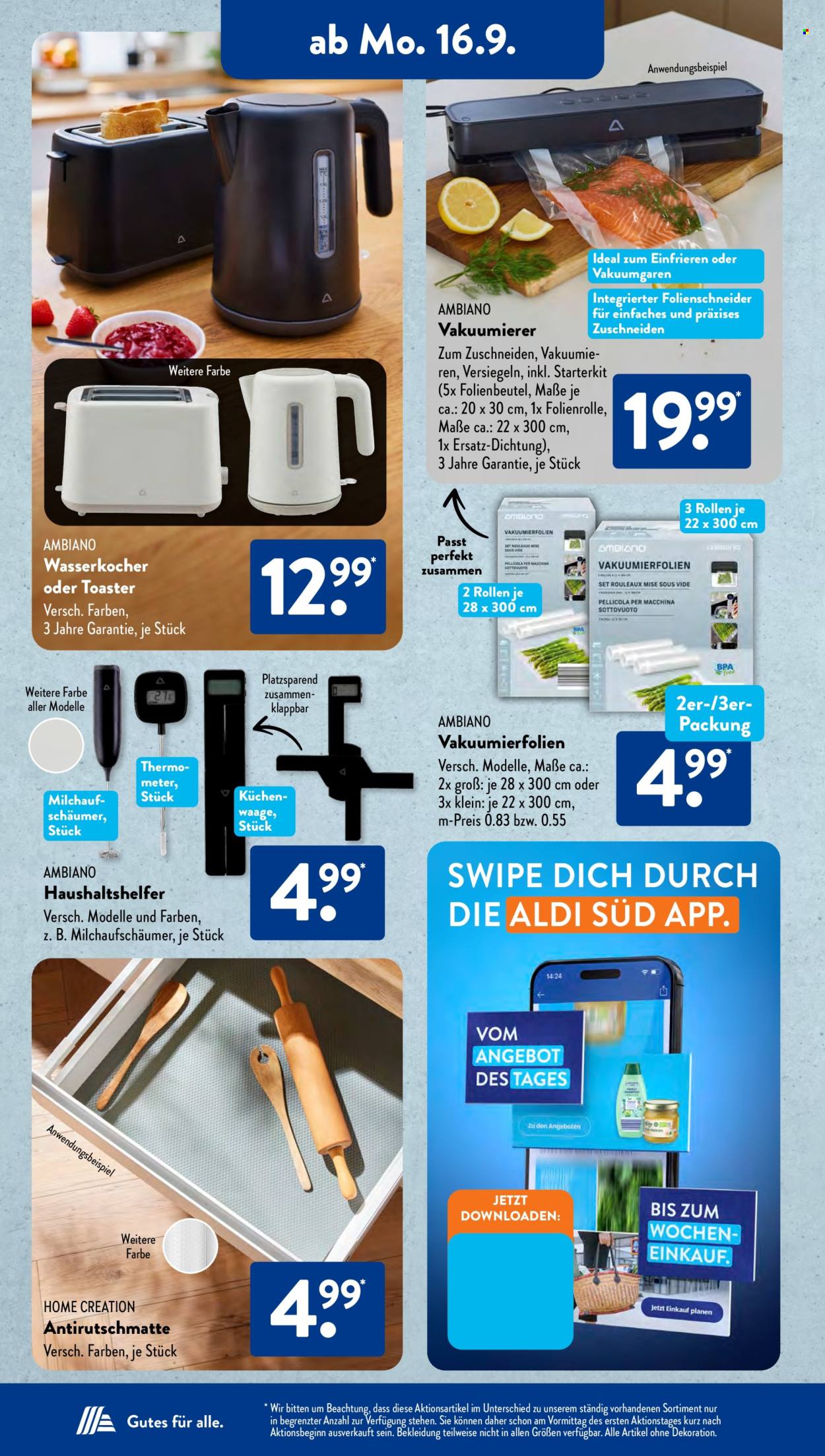 ALDI SÜD Prospekte  - 16.09.2024 - 21.09.2024. Seite 13