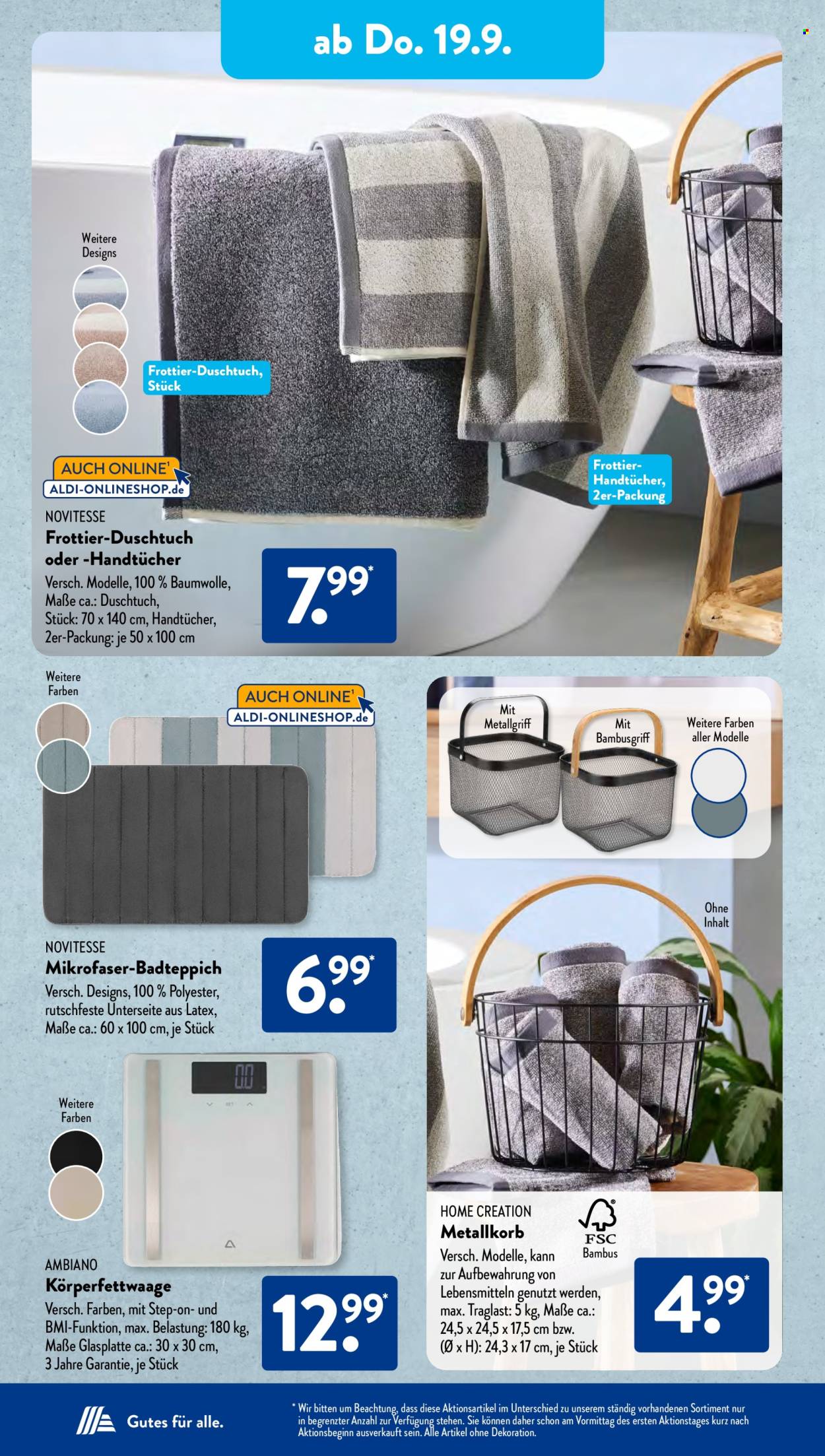 ALDI SÜD Prospekte  - 16.09.2024 - 21.09.2024. Seite 22