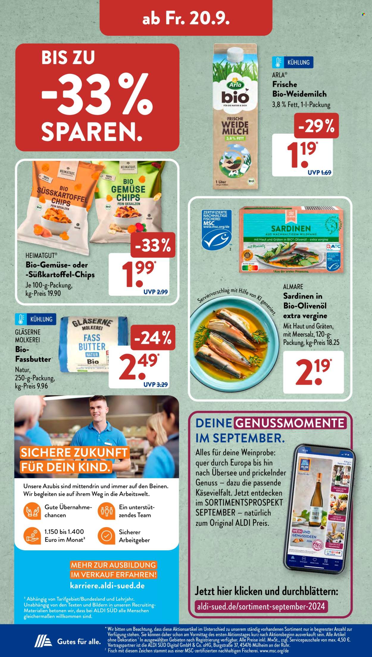 ALDI SÜD Prospekte  - 16.09.2024 - 21.09.2024. Seite 33