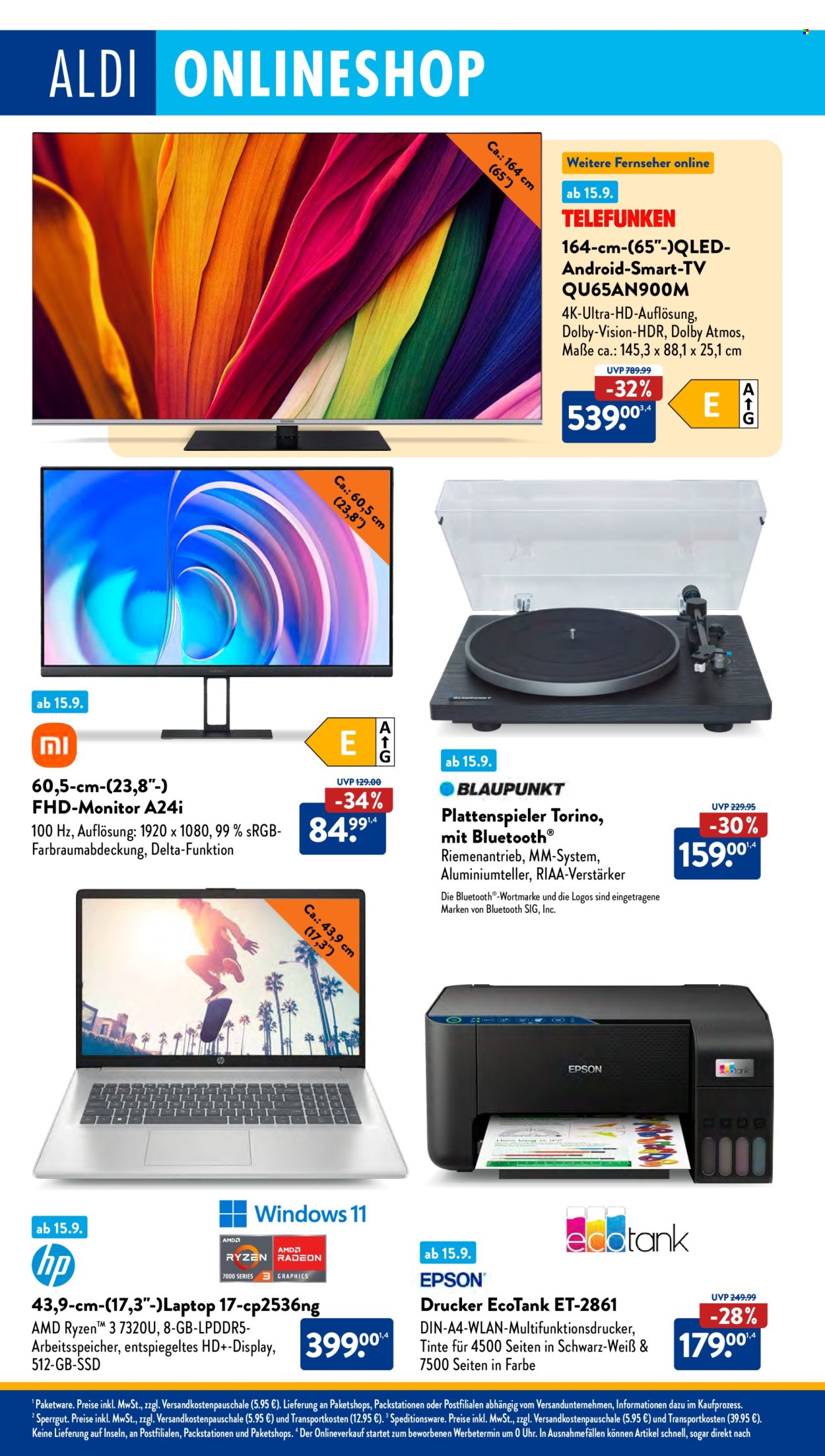 ALDI SÜD Prospekte  - 16.09.2024 - 21.09.2024. Seite 41
