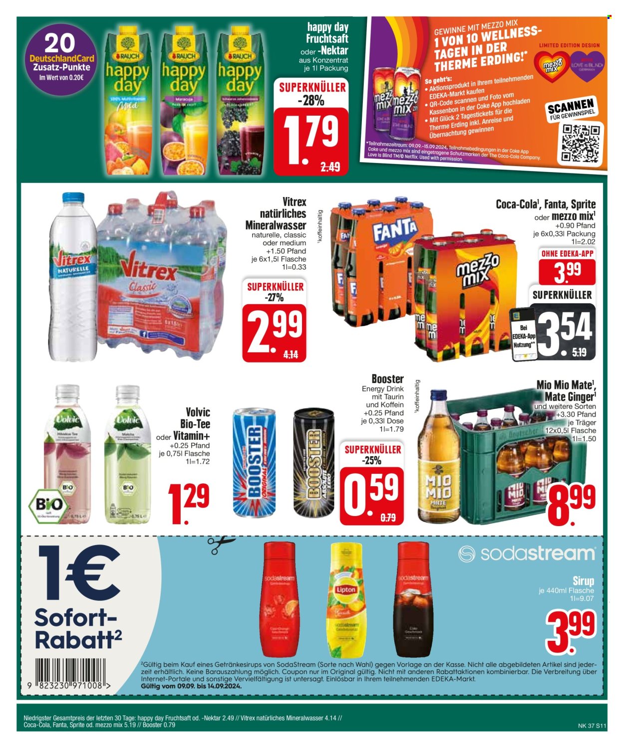 Edeka Prospekte  - 9.09.2024 - 14.09.2024. Seite 11