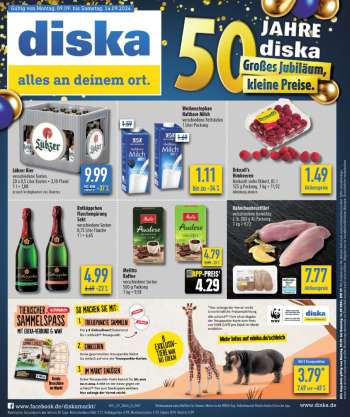 Prospekte Diska - 9.09.2024 - 14.09.2024.