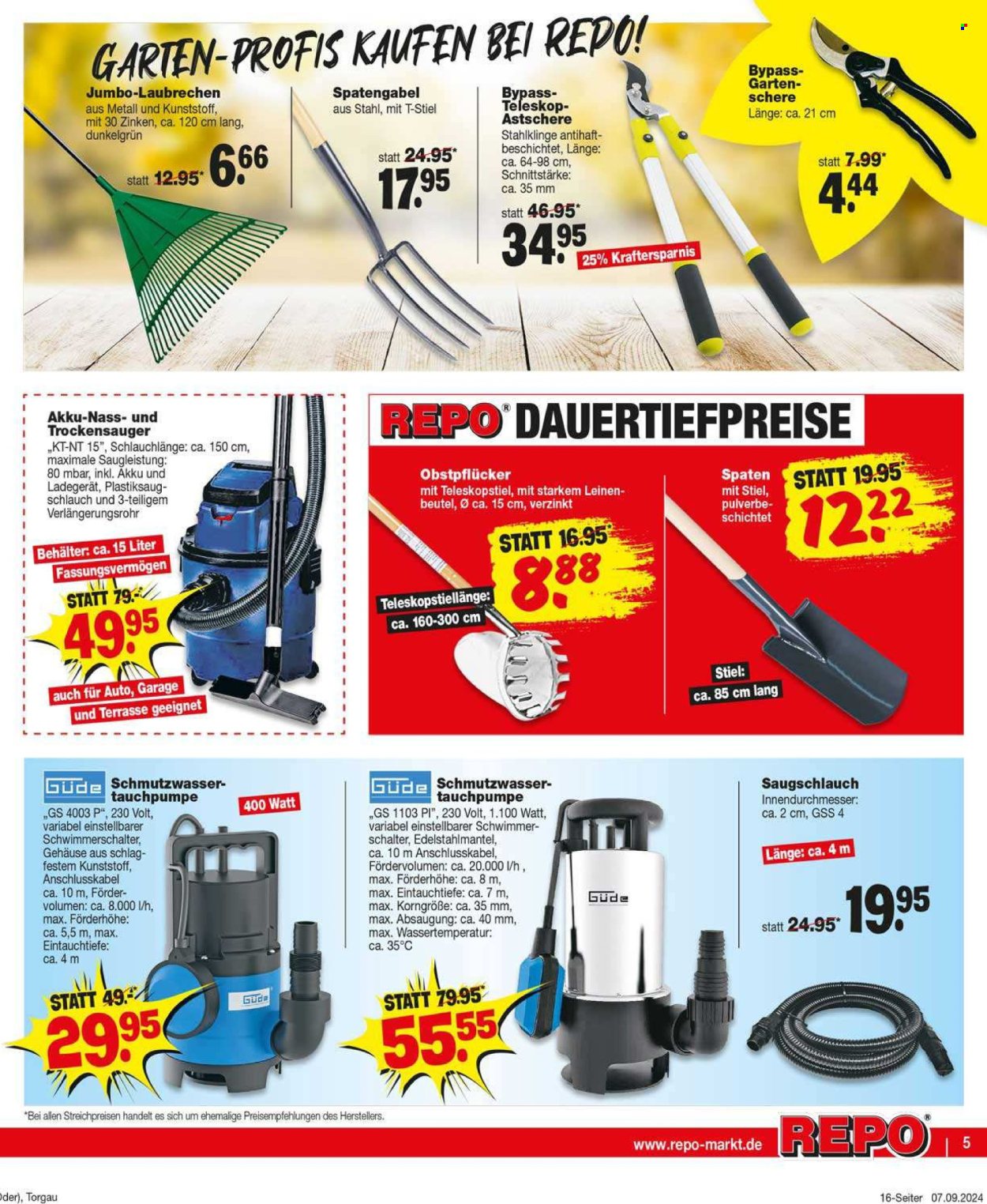 Repo Prospekte  - 9.09.2024 - 14.09.2024. Seite 5