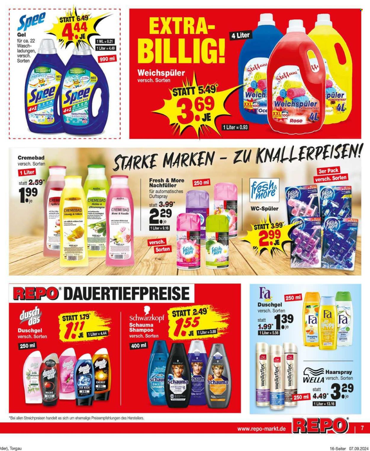 Repo Prospekte  - 9.09.2024 - 14.09.2024. Seite 7