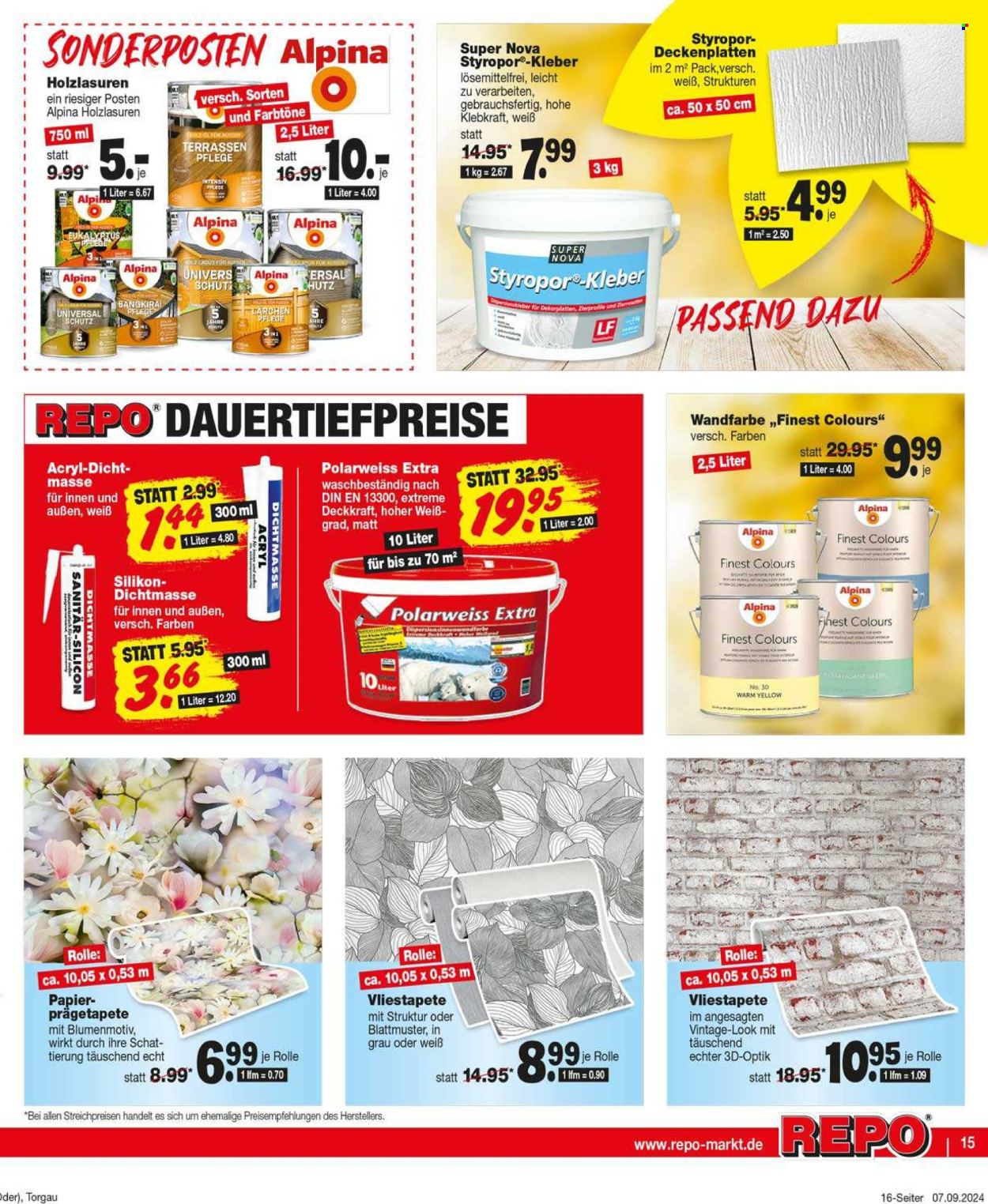Repo Prospekte  - 9.09.2024 - 14.09.2024. Seite 15