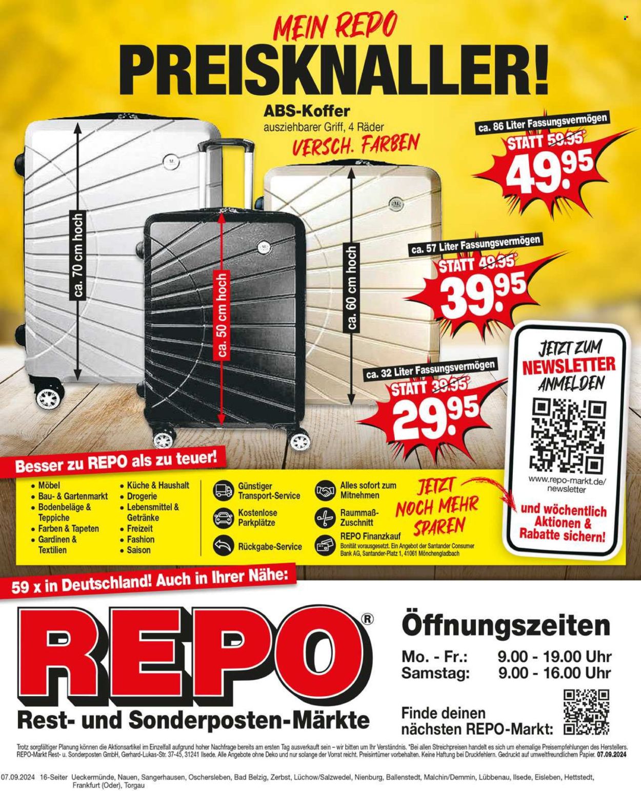Repo Prospekte  - 9.09.2024 - 14.09.2024. Seite 16