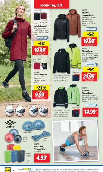 thumbnail - UMBRO Sport- und Fitnessartikel