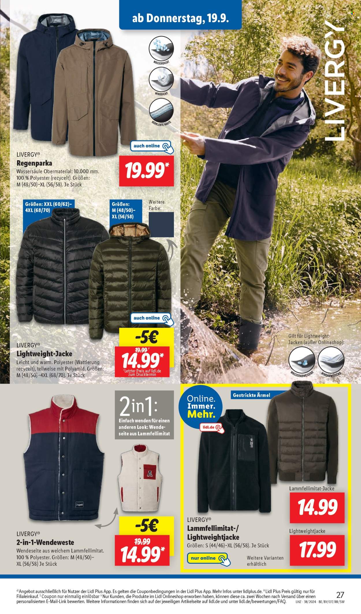 Lidl Prospekte  - 16.09.2024 - 21.09.2024. Seite 39