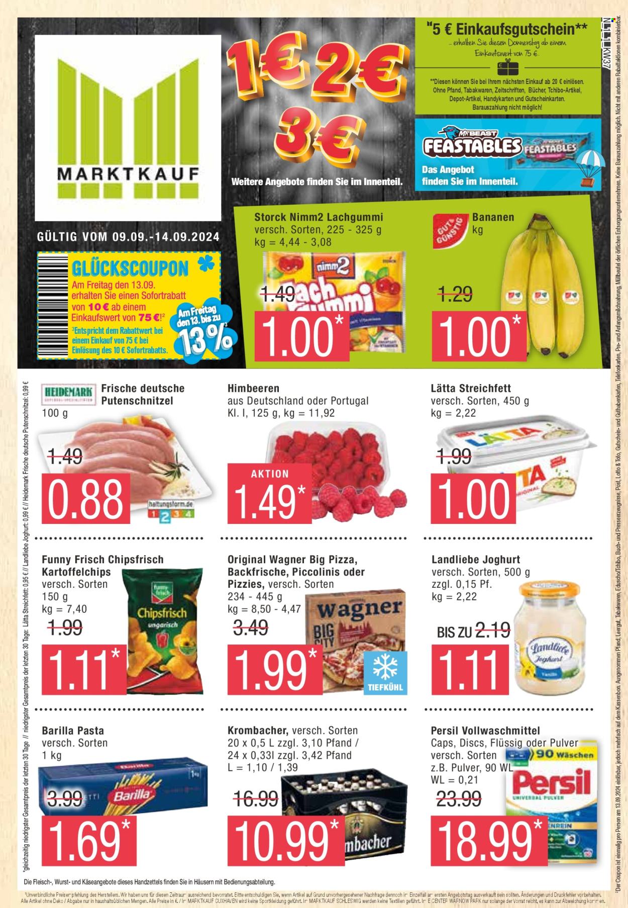 Marktkauf Prospekte  - 9.09.2024 - 14.09.2024. Seite 1