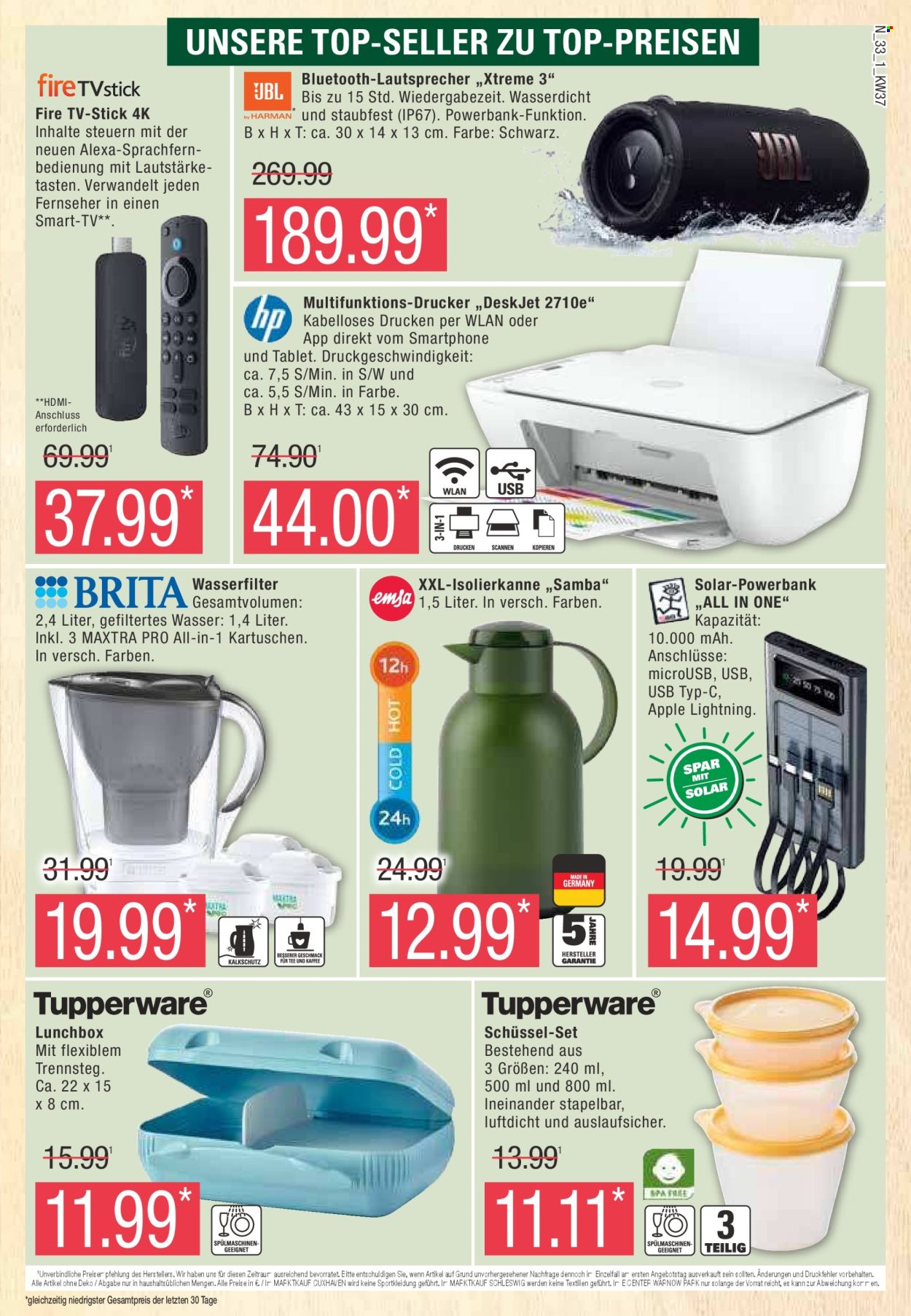 Marktkauf Prospekte  - 9.09.2024 - 14.09.2024. Seite 33