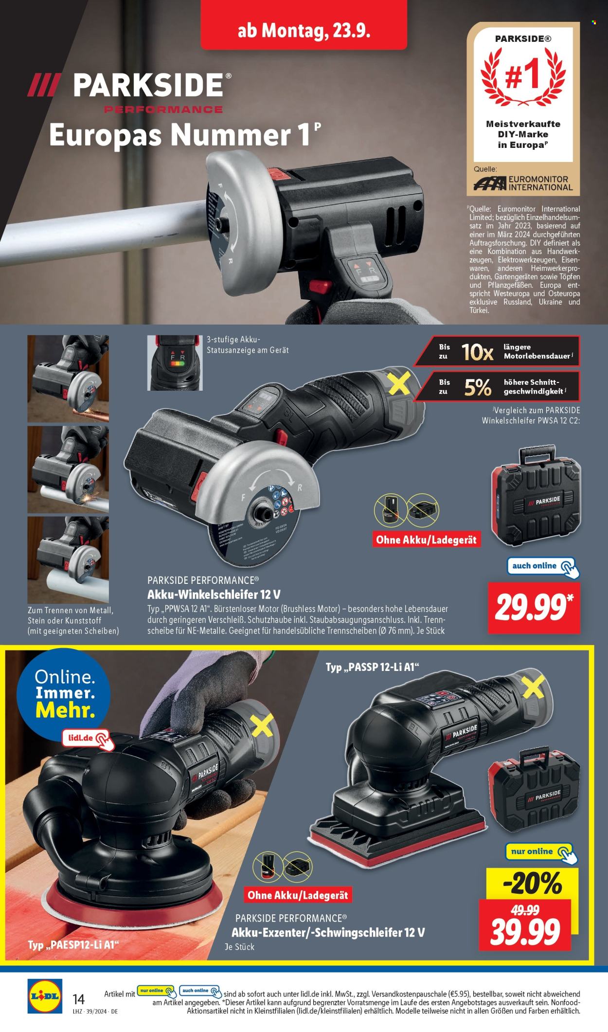 Lidl Prospekte  - 23.09.2024 - 28.09.2024. Seite 6