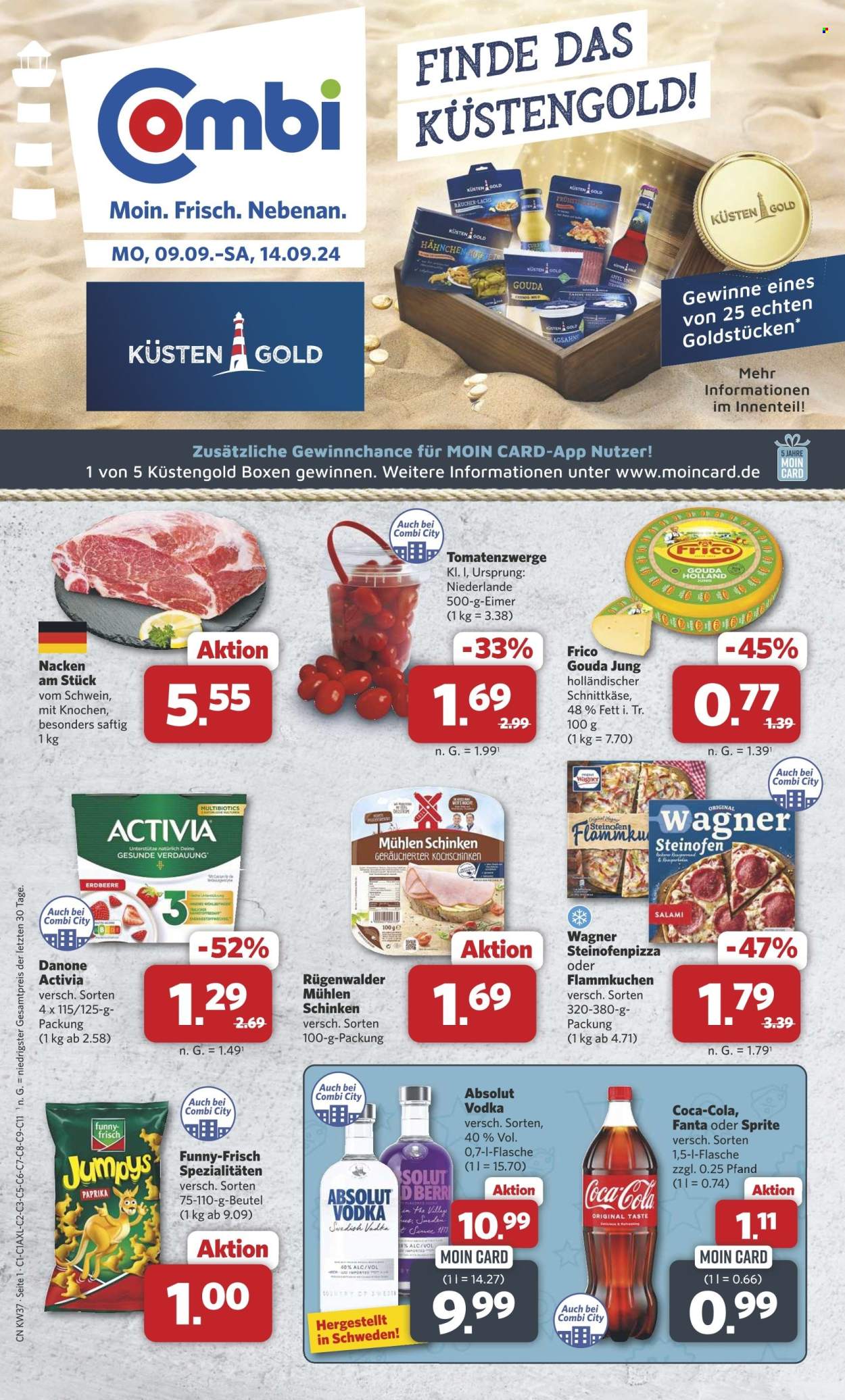 Combi Prospekte  - 9.09.2024 - 14.09.2024. Seite 1