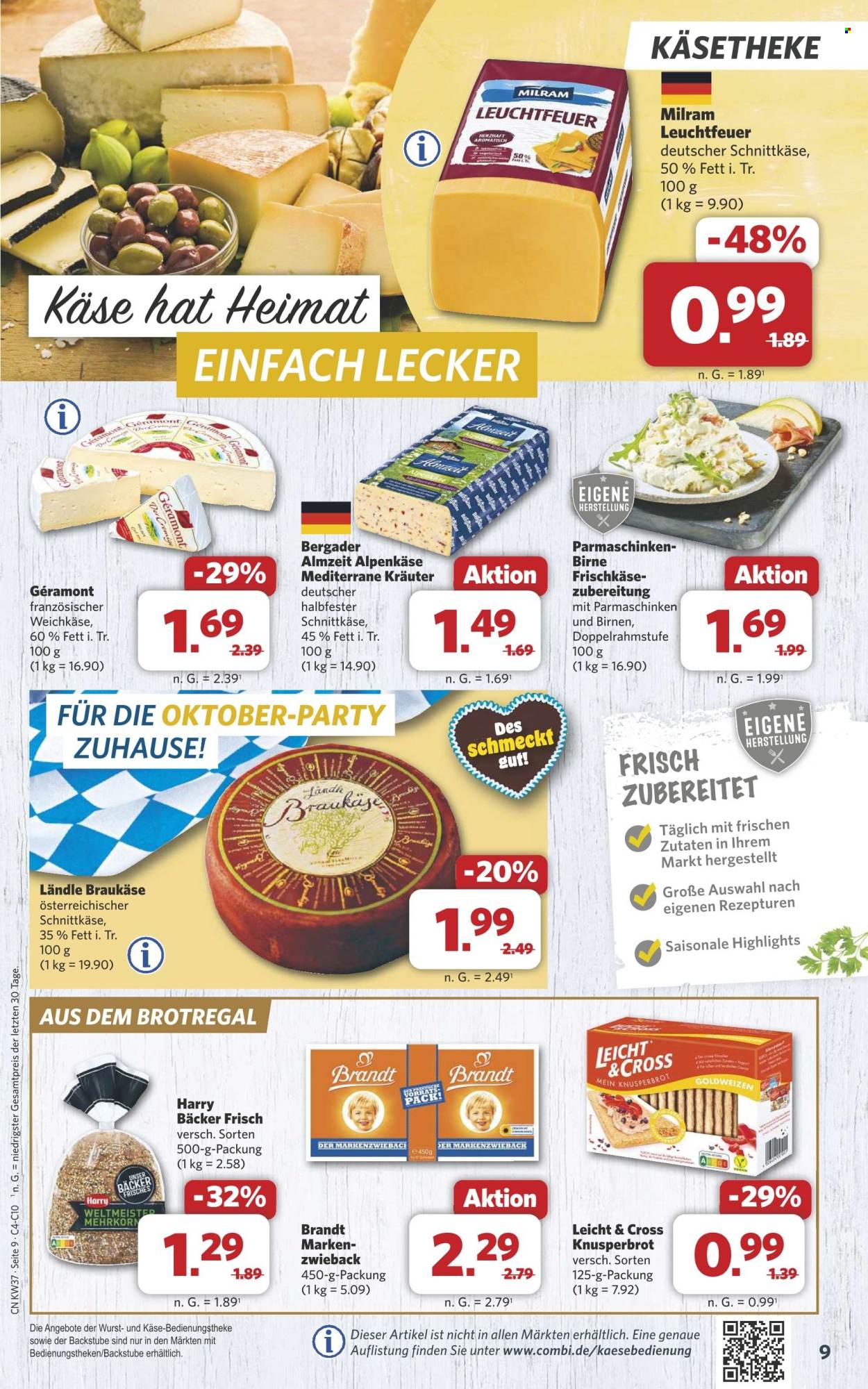 Combi Prospekte  - 9.09.2024 - 14.09.2024. Seite 9