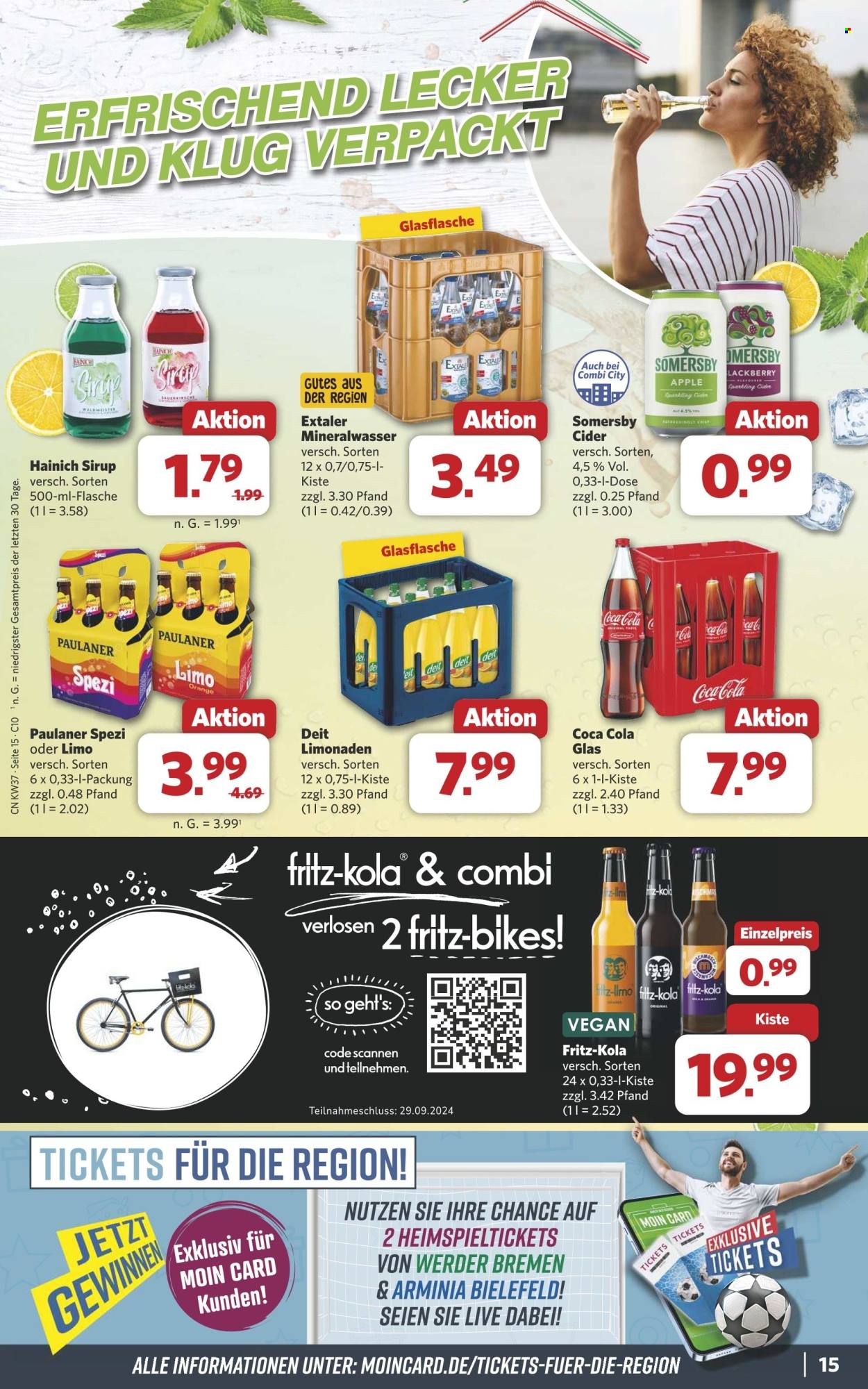 Combi Prospekte  - 9.09.2024 - 14.09.2024. Seite 15