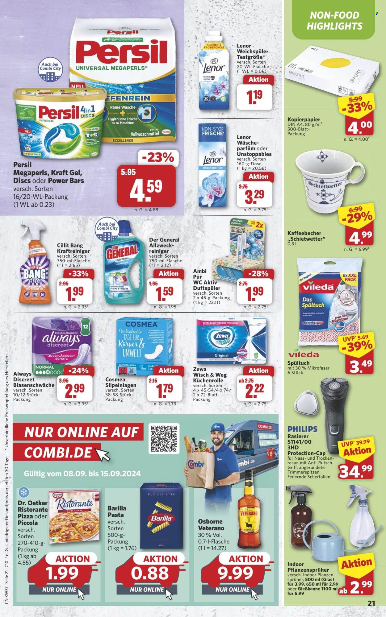 Combi Prospekte  - 9.09.2024 - 14.09.2024. Seite 21
