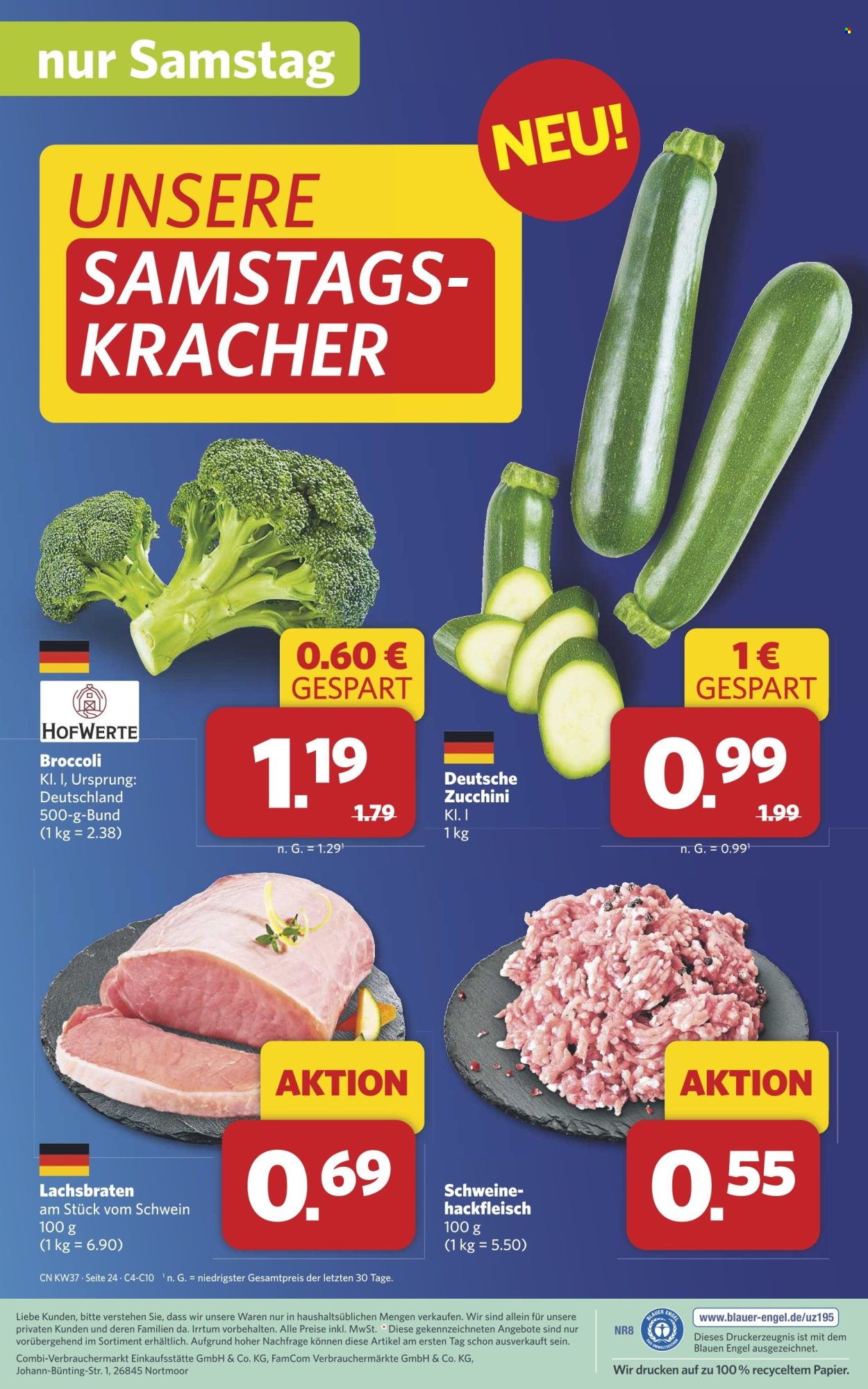 Combi Prospekte  - 9.09.2024 - 14.09.2024. Seite 24