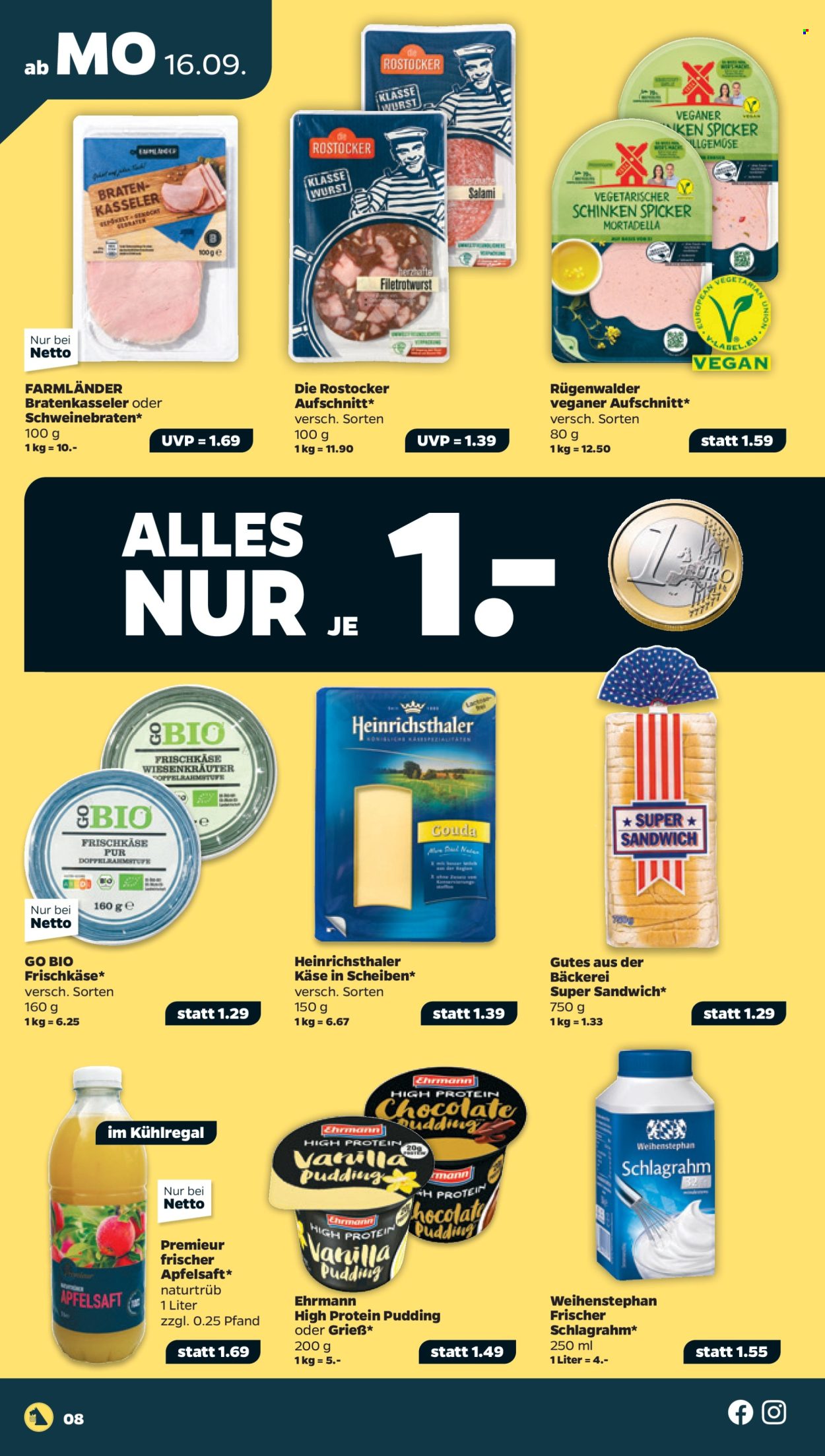 Netto Prospekte  - 16.09.2024 - 21.09.2024. Seite 8