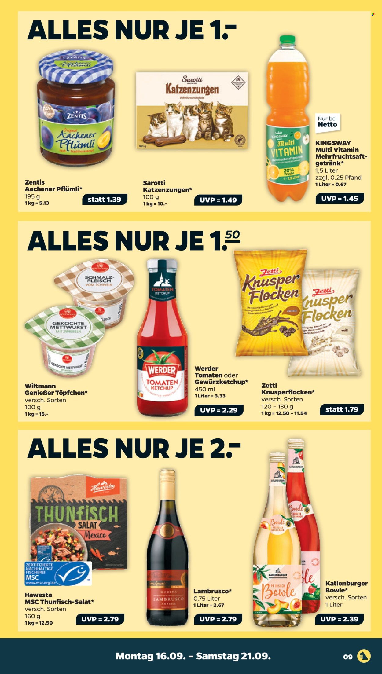 Netto Prospekte  - 16.09.2024 - 21.09.2024. Seite 9