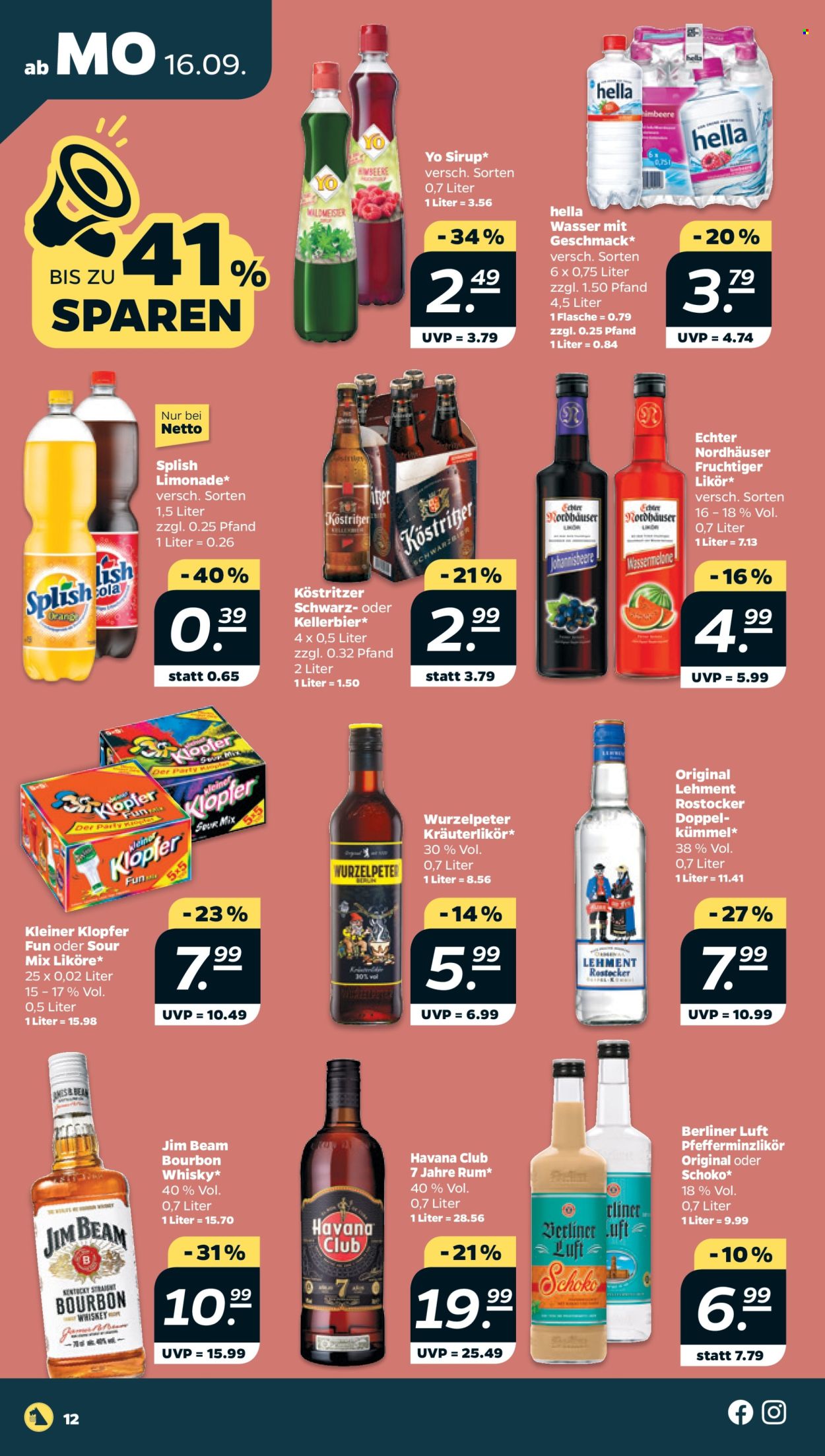 Netto Prospekte  - 16.09.2024 - 21.09.2024. Seite 12