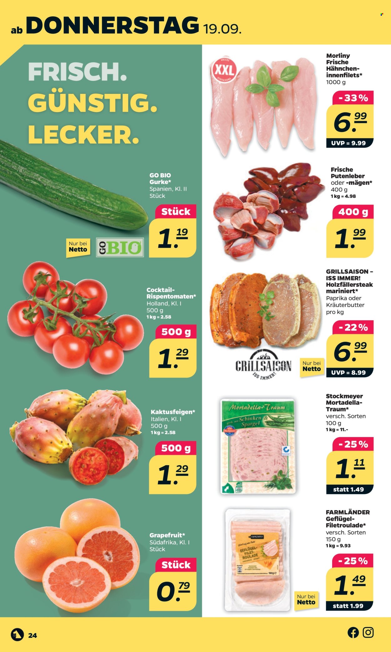 Netto Prospekte  - 16.09.2024 - 21.09.2024. Seite 28