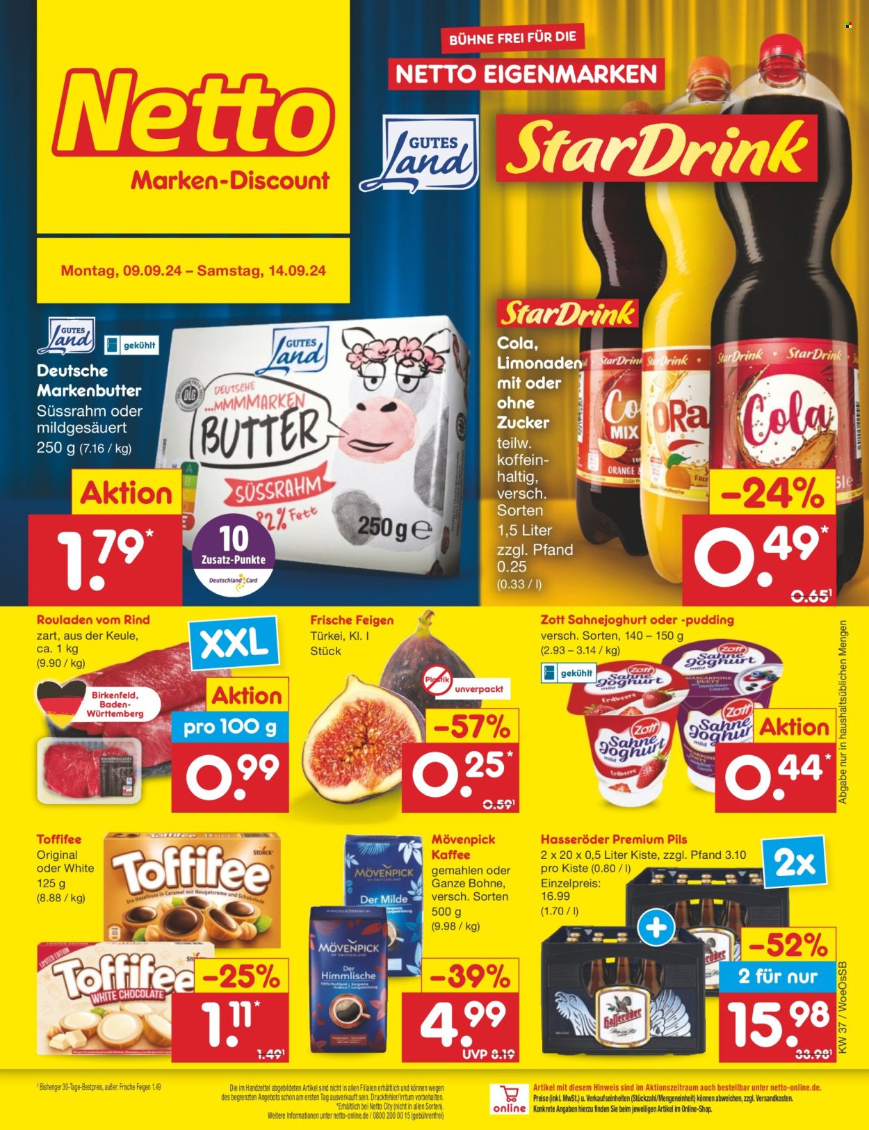 Netto Marken-Discount Prospekte  - 9.09.2024 - 14.09.2024. Seite 1