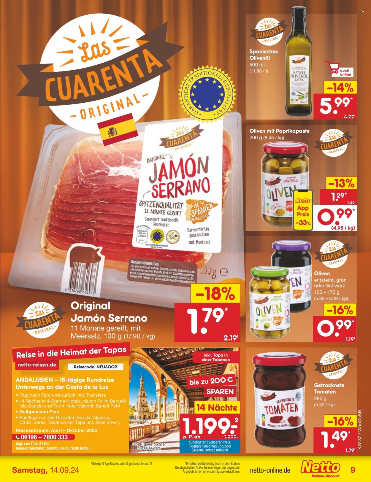 Netto Marken-Discount Prospekte  - 9.09.2024 - 14.09.2024. Seite 9