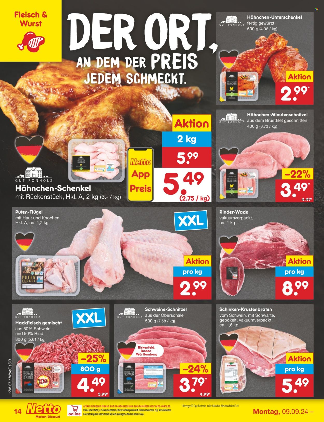 Netto Marken-Discount Prospekte  - 9.09.2024 - 14.09.2024. Seite 18