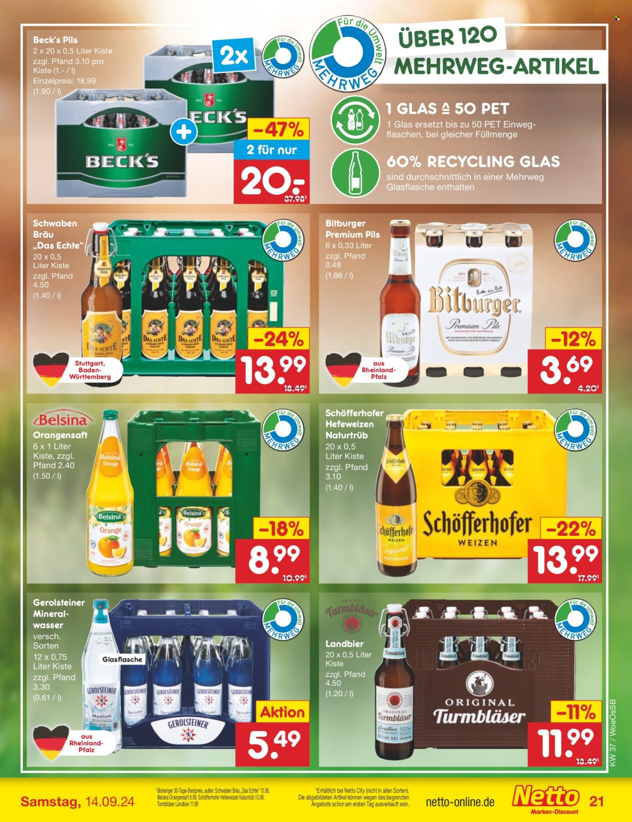 Netto Marken-Discount Prospekte  - 9.09.2024 - 14.09.2024. Seite 27