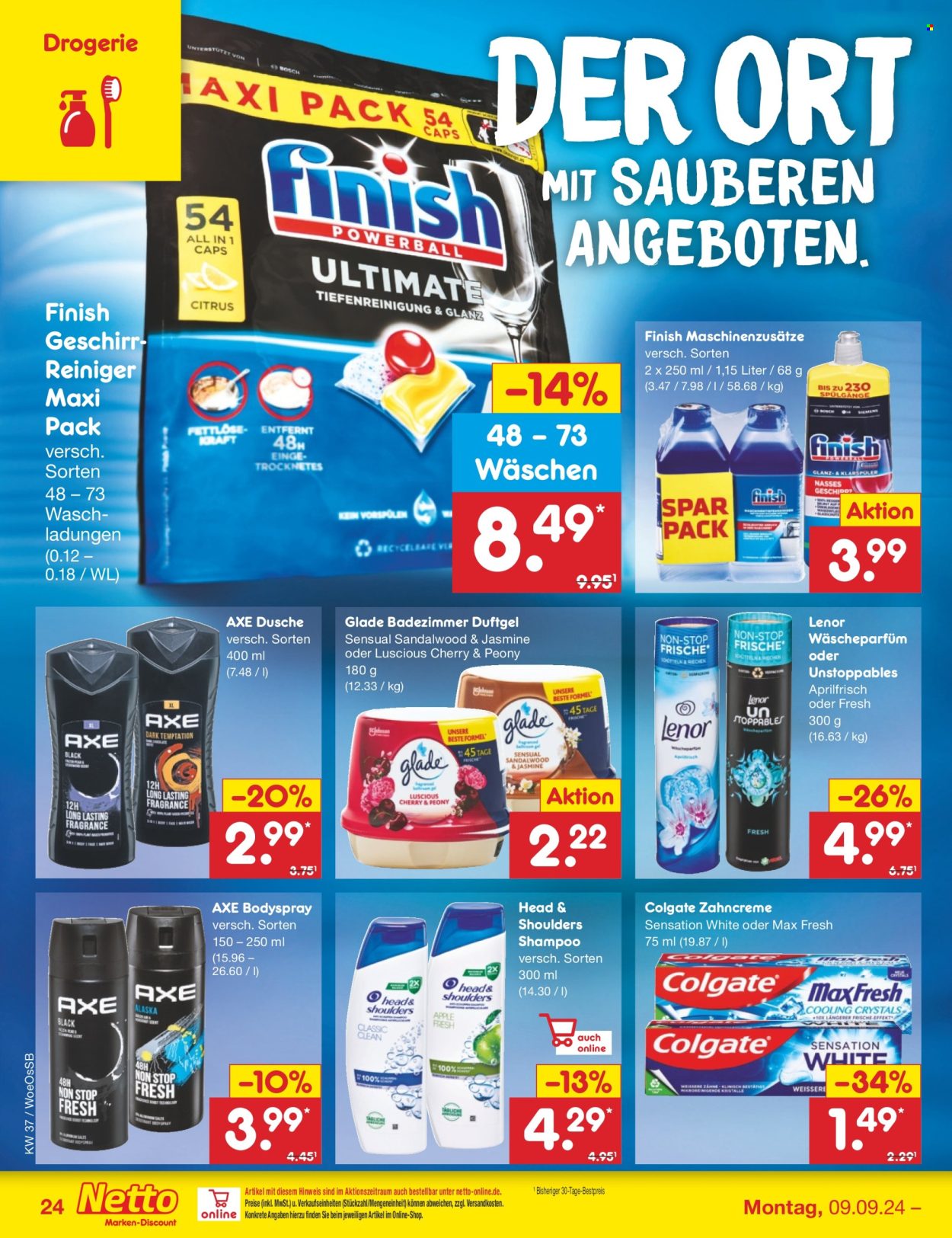 Netto Marken-Discount Prospekte  - 9.09.2024 - 14.09.2024. Seite 32