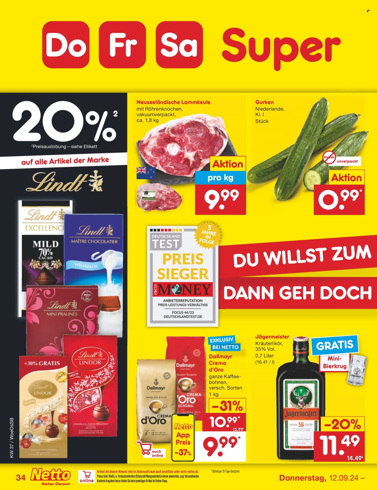 Netto Marken-Discount Prospekte  - 9.09.2024 - 14.09.2024. Seite 42