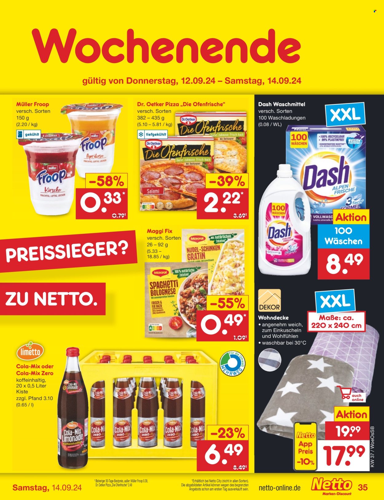 Netto Marken-Discount Prospekte  - 9.09.2024 - 14.09.2024. Seite 43