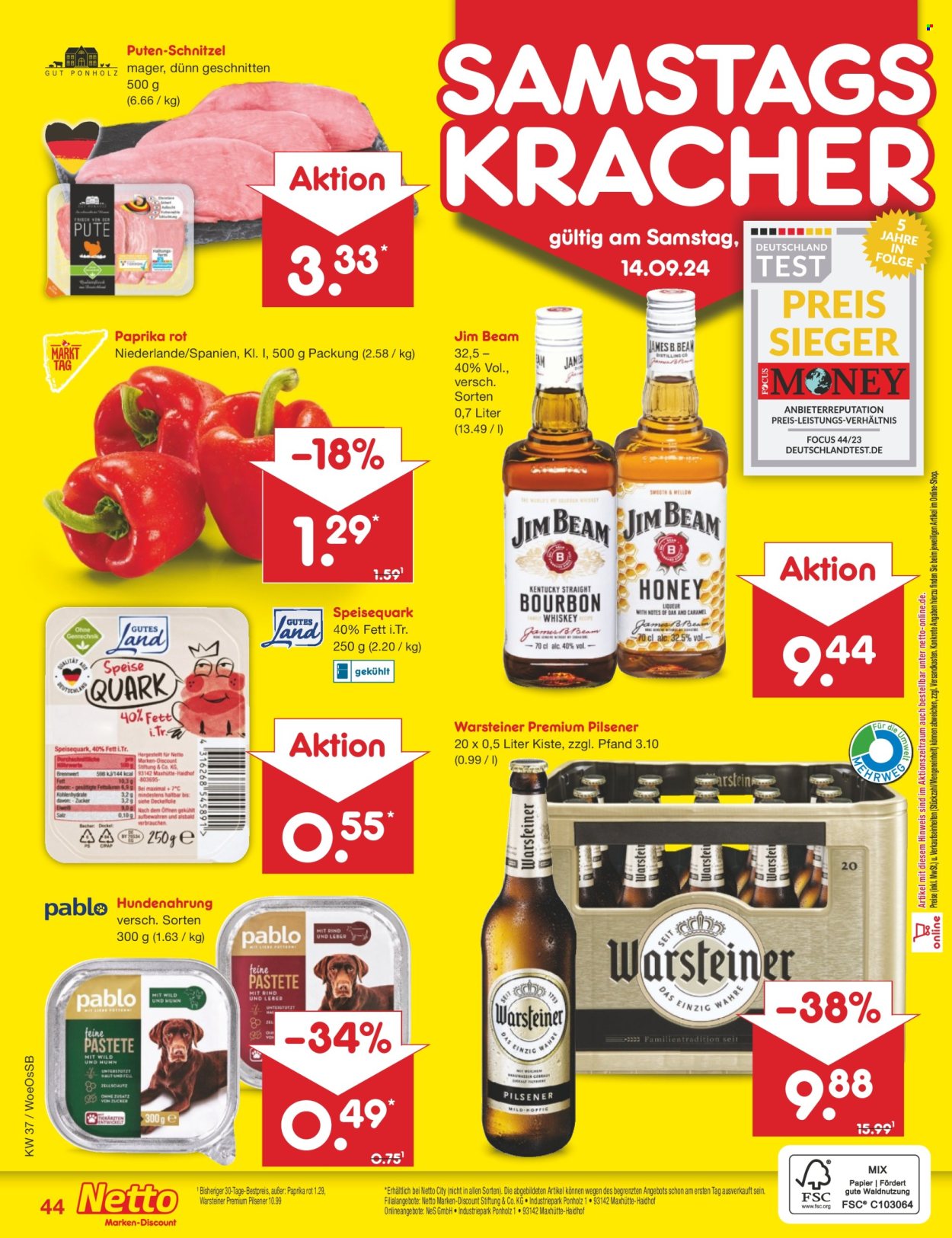 Netto Marken-Discount Prospekte  - 9.09.2024 - 14.09.2024. Seite 52