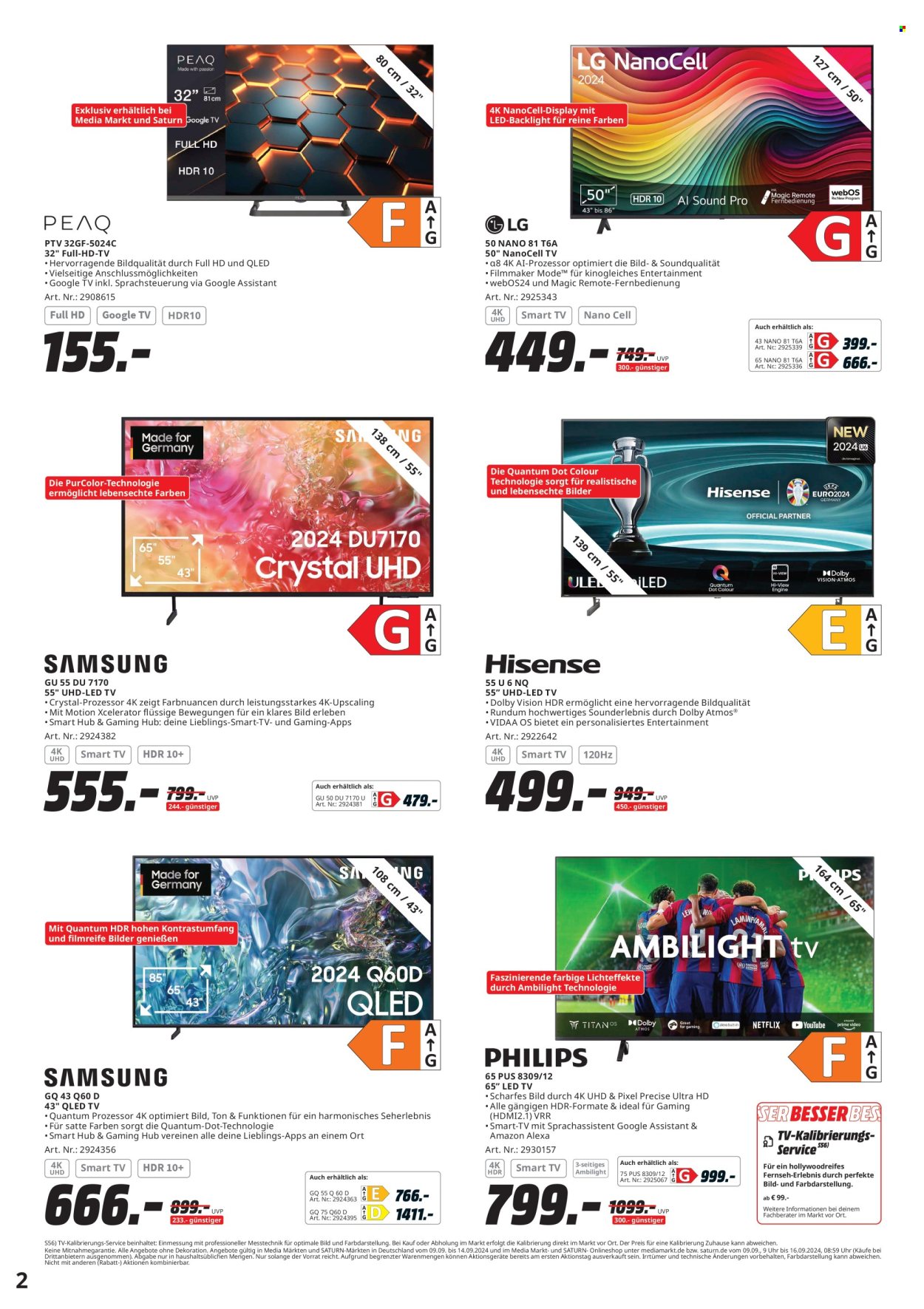 MediaMarkt Prospekte  - 9.09.2024 - 16.09.2024. Seite 2