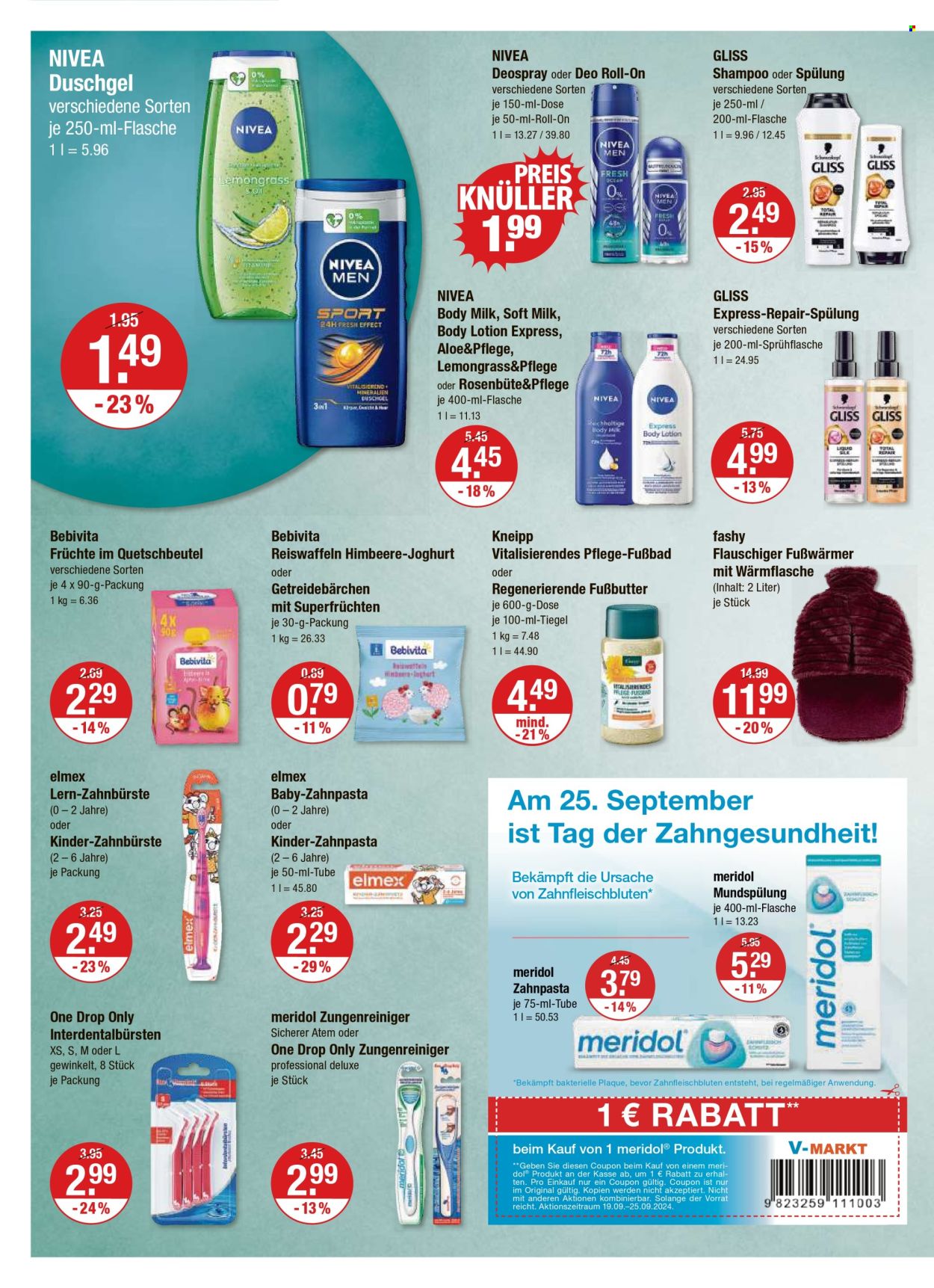 V-Markt Prospekte  - 19.09.2024 - 25.09.2024. Seite 12