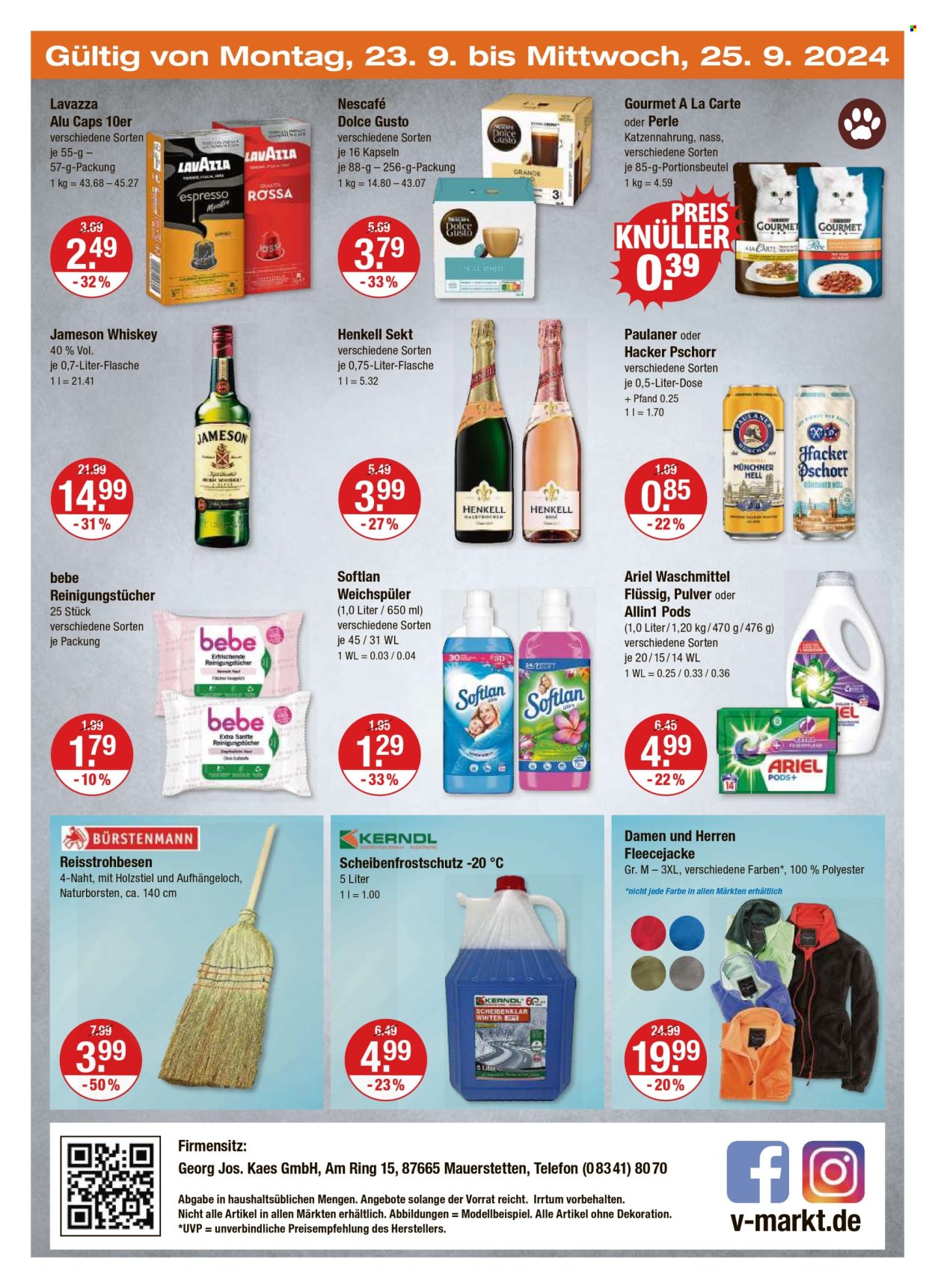 V-Markt Prospekte  - 19.09.2024 - 25.09.2024. Seite 24