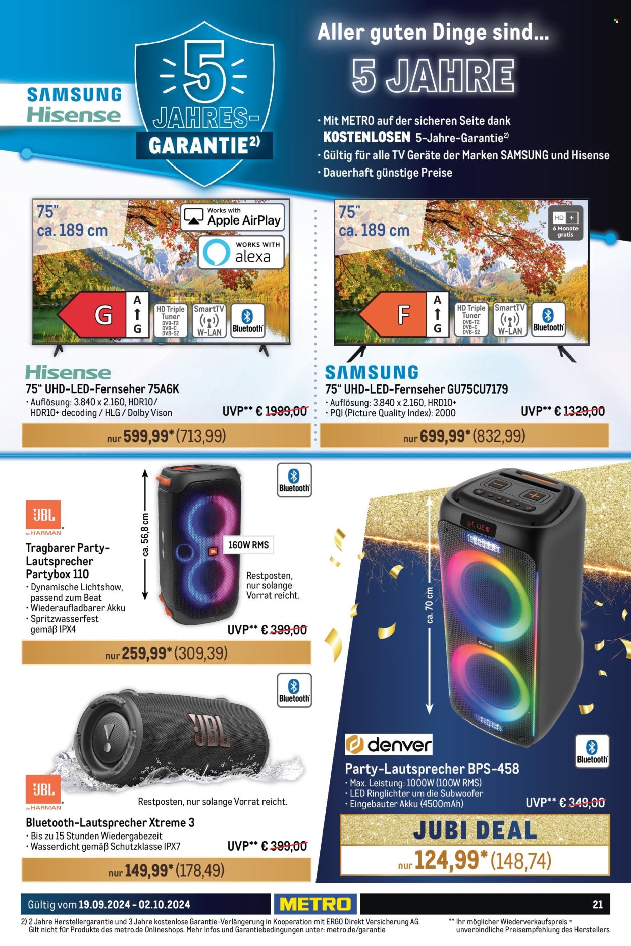 Metro Prospekte  - 19.09.2024 - 2.10.2024. Seite 23
