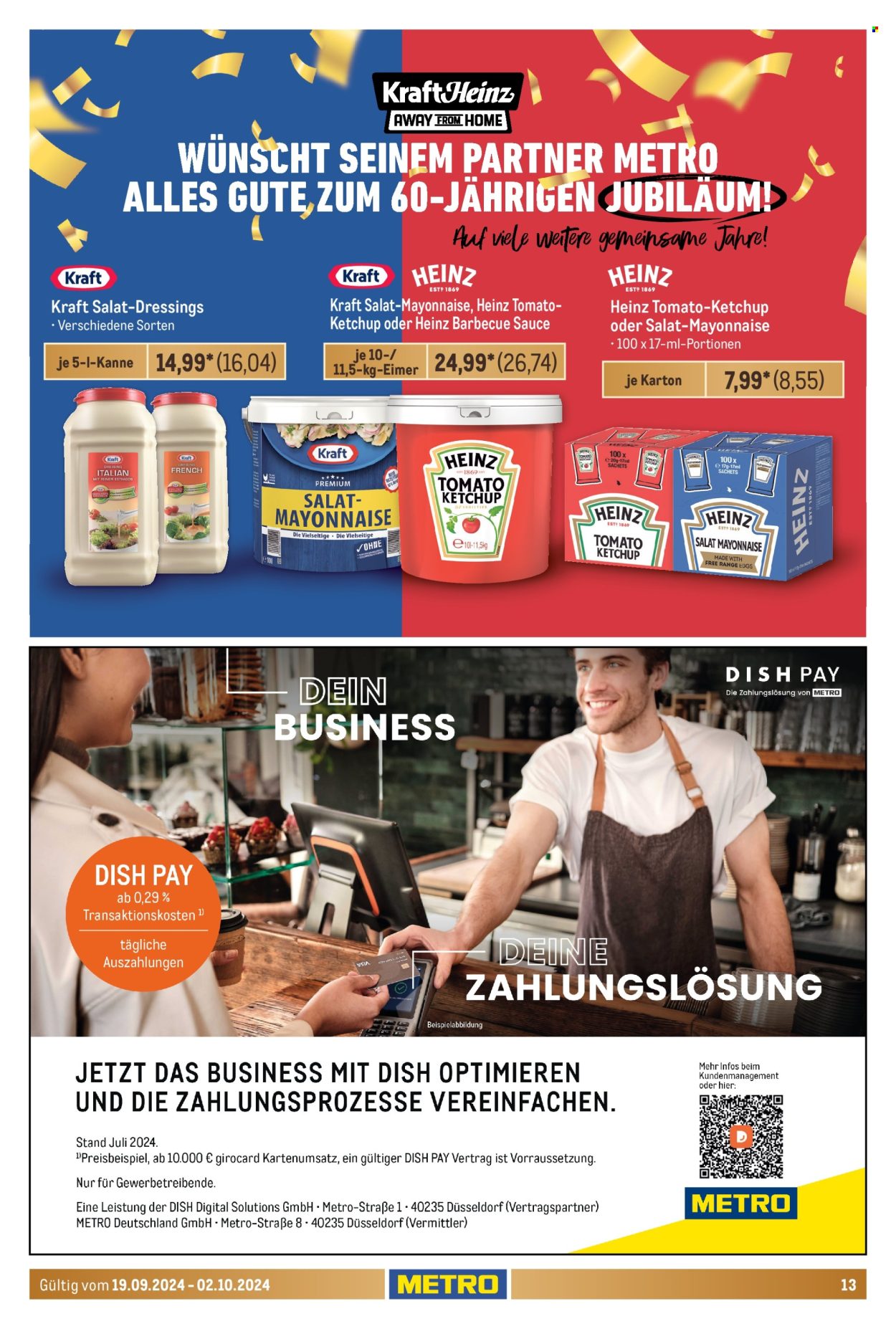 Metro Prospekte  - 19.09.2024 - 2.10.2024. Seite 13