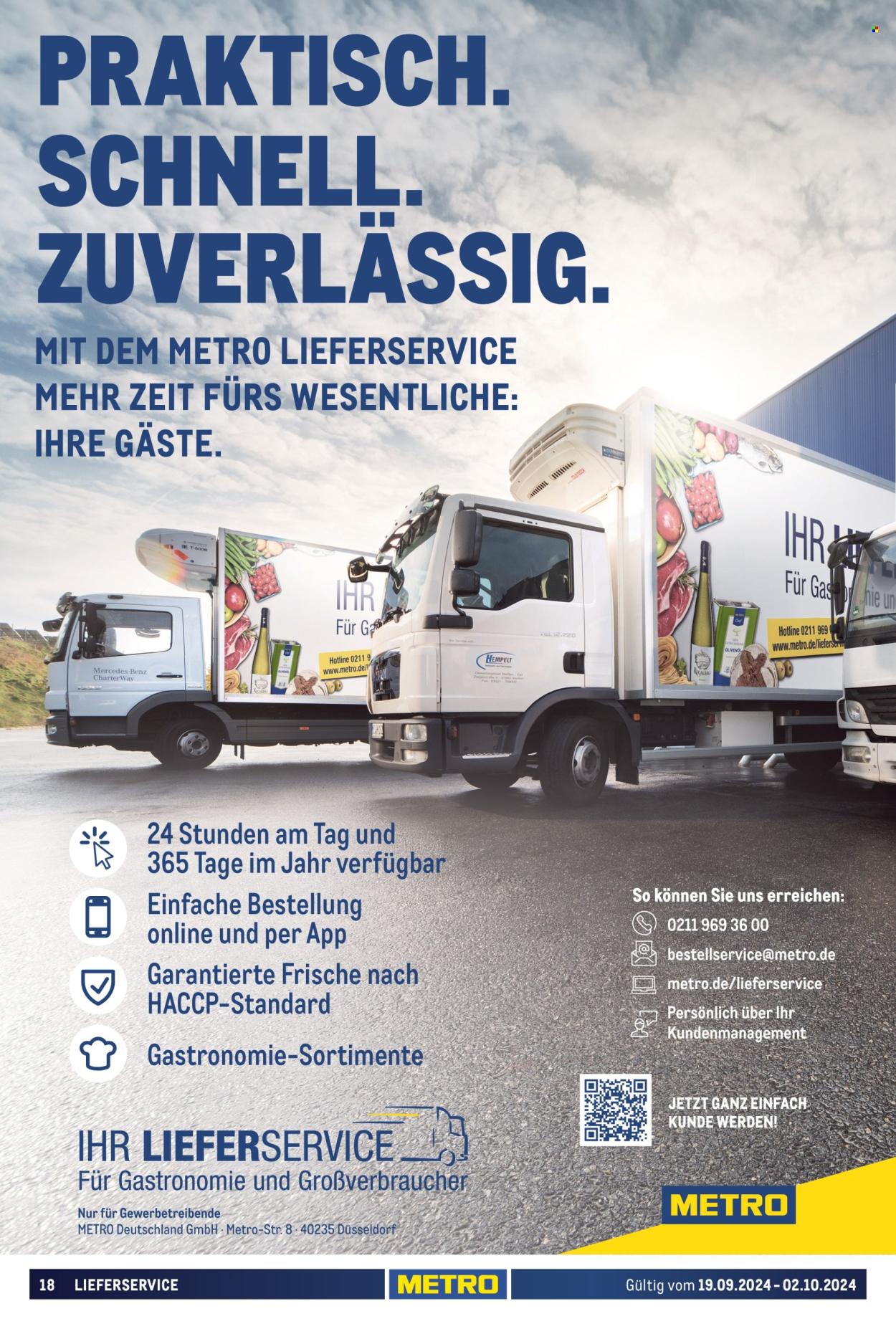Metro Prospekte  - 19.09.2024 - 2.10.2024. Seite 18