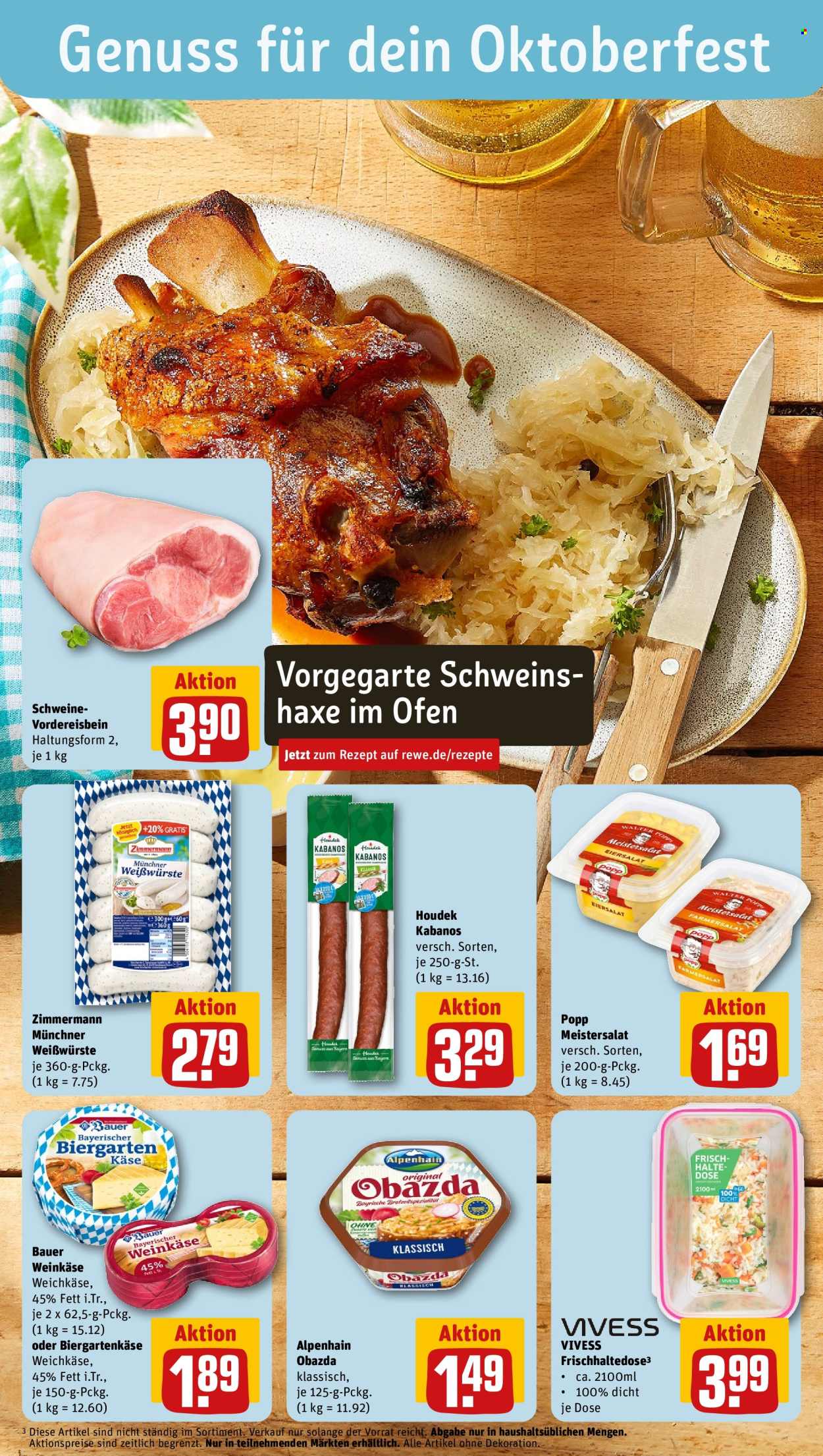REWE Prospekte  - 16.09.2024 - 21.09.2024. Seite 4