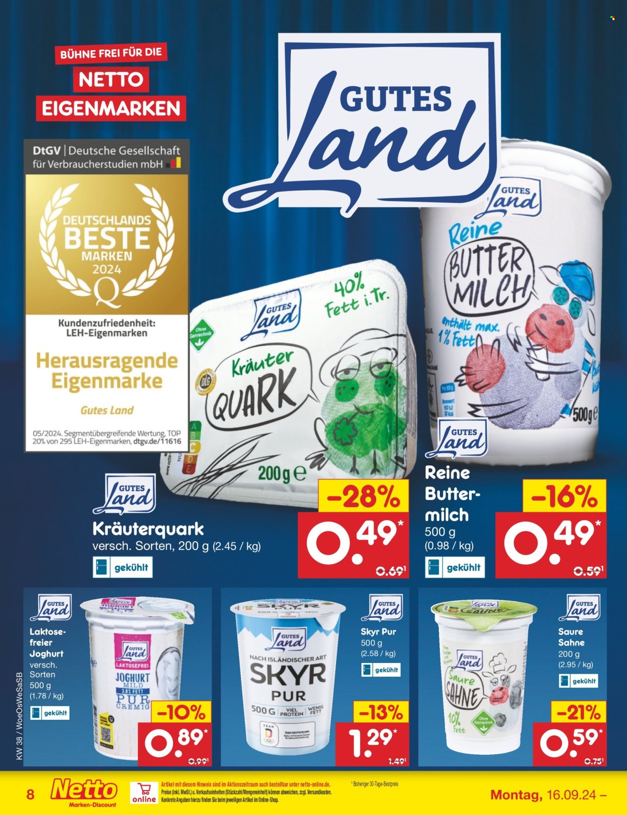 Netto Marken-Discount Prospekte  - 16.09.2024 - 21.09.2024. Seite 8