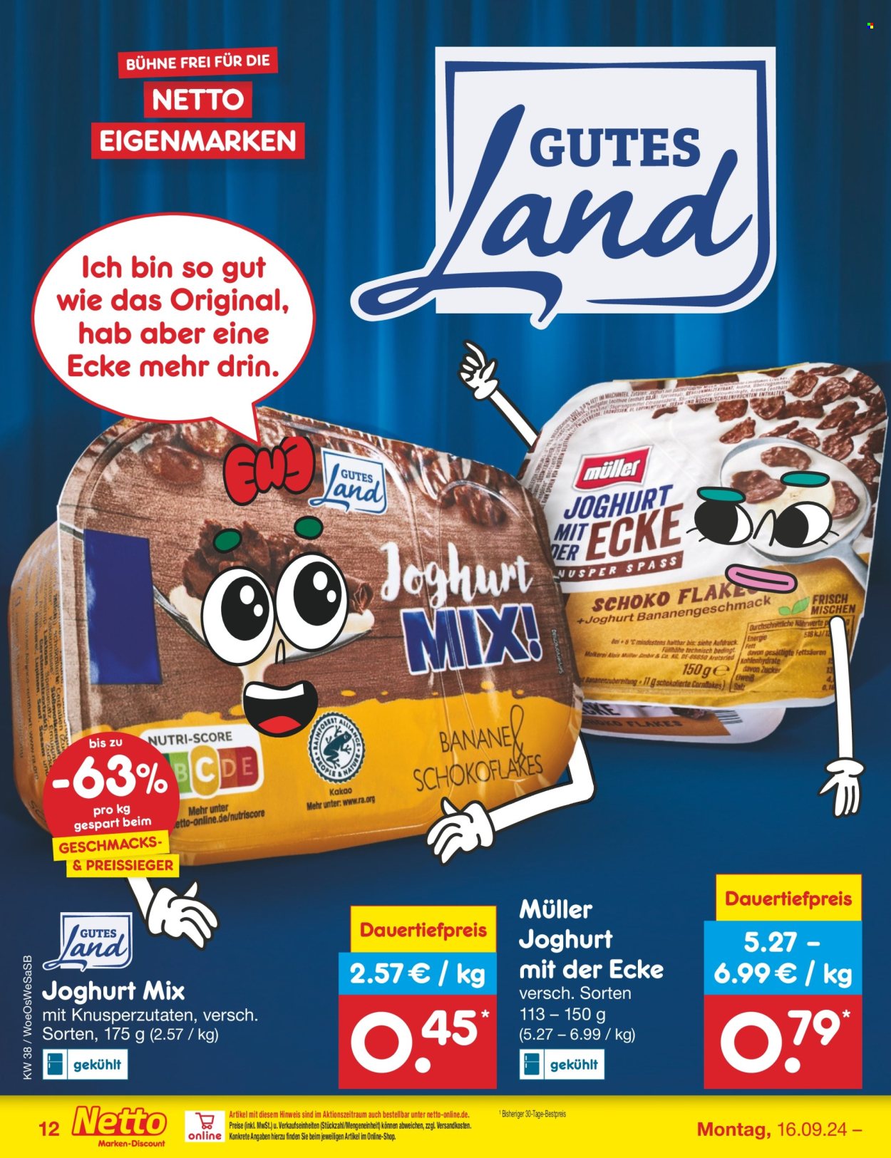 Netto Marken-Discount Prospekte  - 16.09.2024 - 21.09.2024. Seite 12