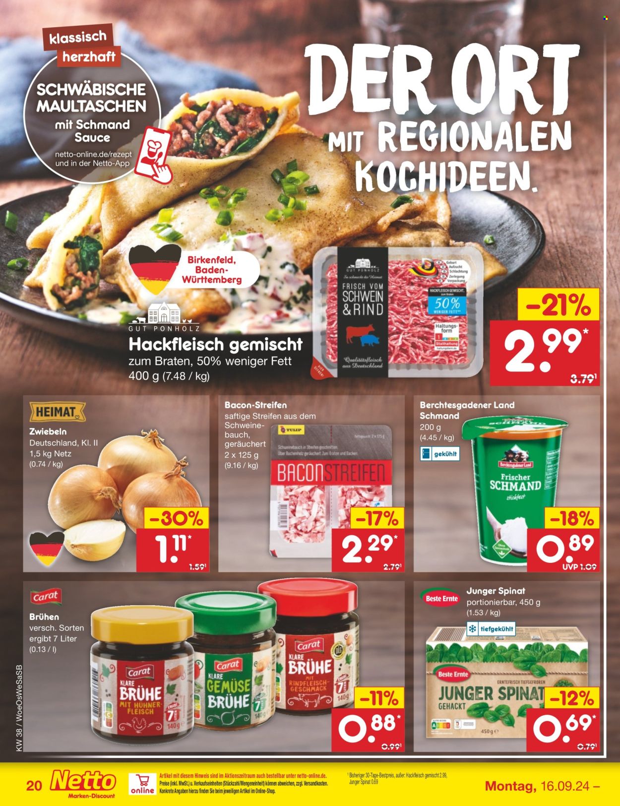 Netto Marken-Discount Prospekte  - 16.09.2024 - 21.09.2024. Seite 24