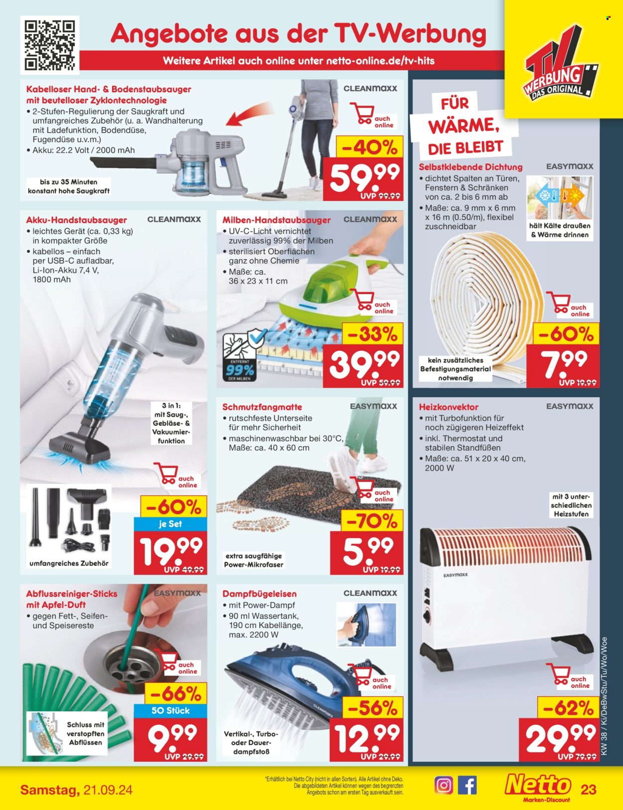 Netto Marken-Discount Prospekte  - 16.09.2024 - 21.09.2024. Seite 31