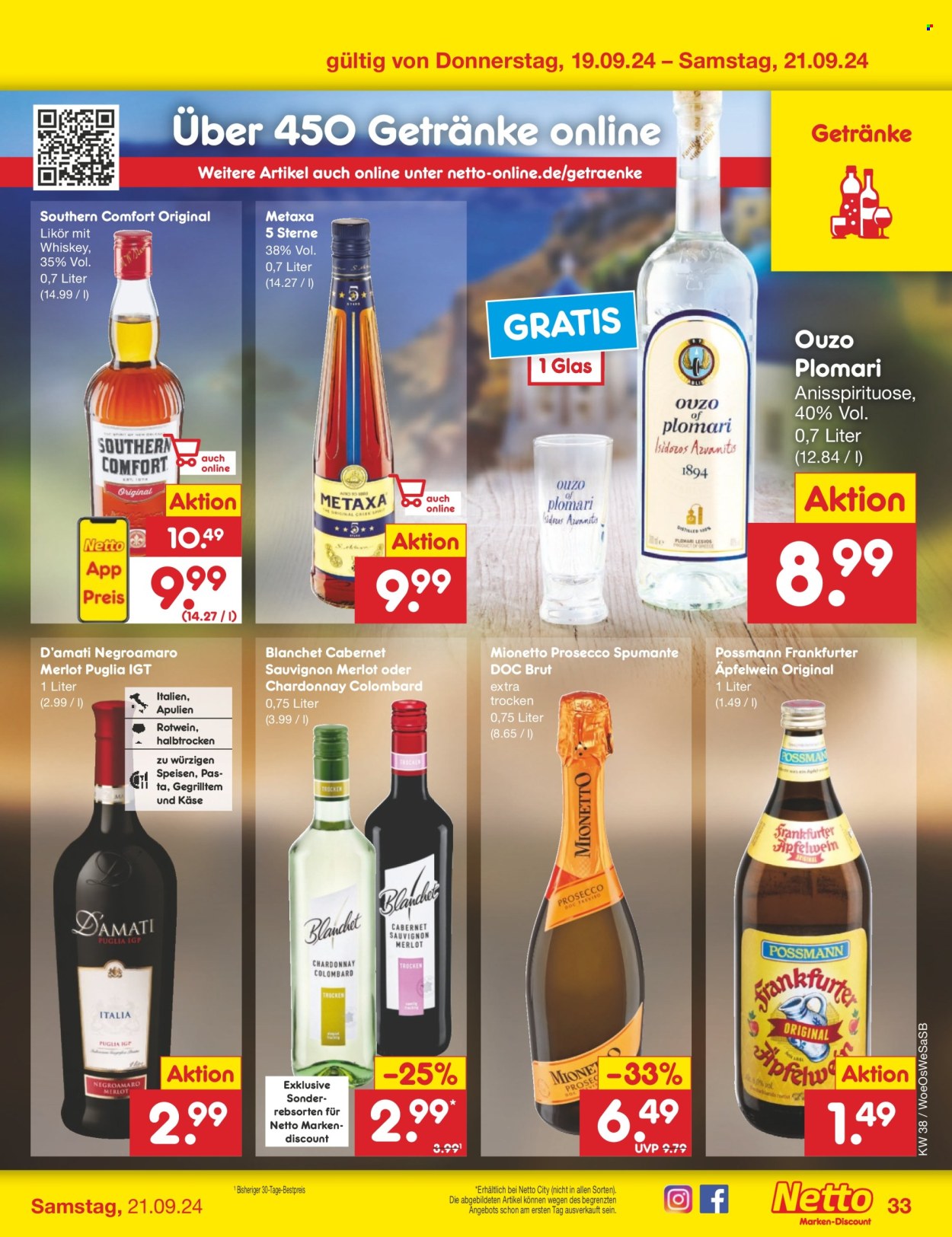 Netto Marken-Discount Prospekte  - 16.09.2024 - 21.09.2024. Seite 43