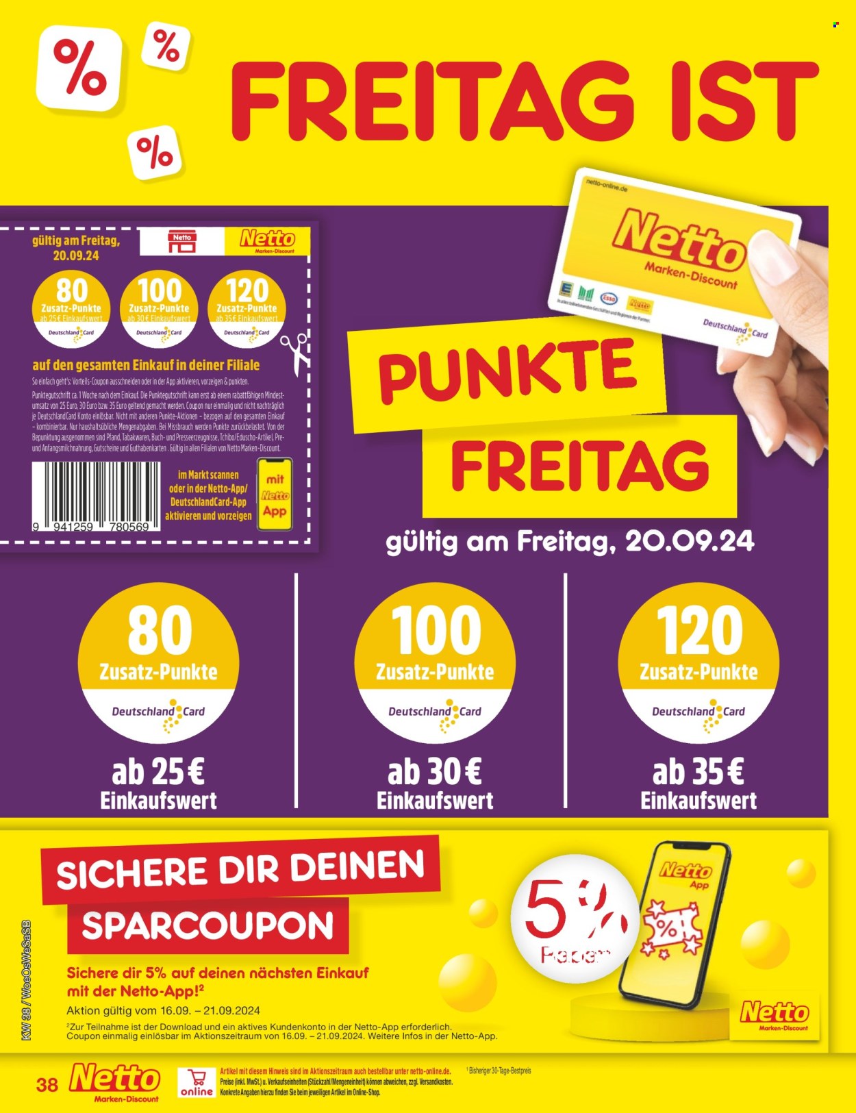Netto Marken-Discount Prospekte  - 16.09.2024 - 21.09.2024. Seite 48